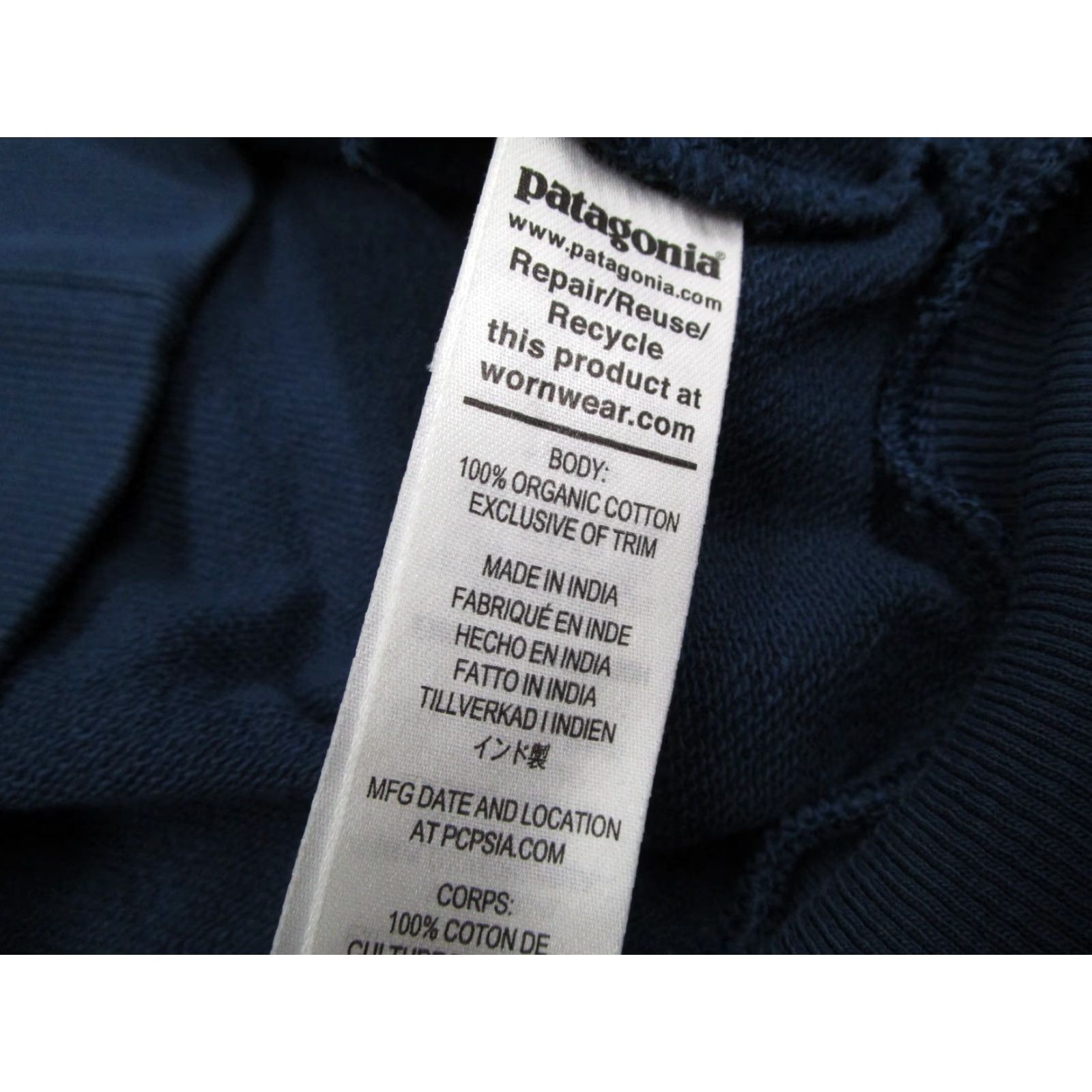 Patagonia PATAGONIA Sweatshirt Mens XS Blue Regenerative Organic Pullover Long Sleeve Size US XS / EU 42 / 0 - 3 Thumbnail