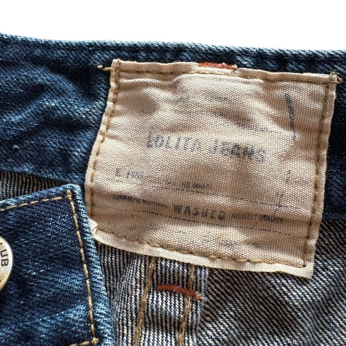Japanese Brand LOLITA JEANS Y2K STREETWEAR Size US 30 / EU 46 - 5 Thumbnail