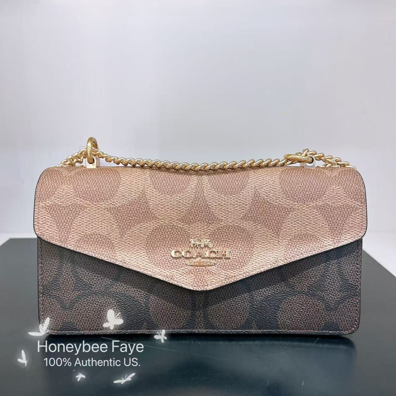 Coach Klare Envelope Crossbody Bag In Blocked Signature CBI99 Size ONE SIZE - 1 Thumbnail