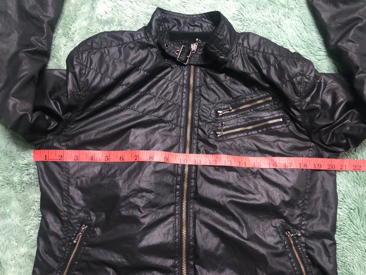 HIDEAWAYS GRAIL💥 Hideaways Nicole Bikers Polyester Light Jacket Size US M / EU 48-50 / 2 - 12 Thumbnail