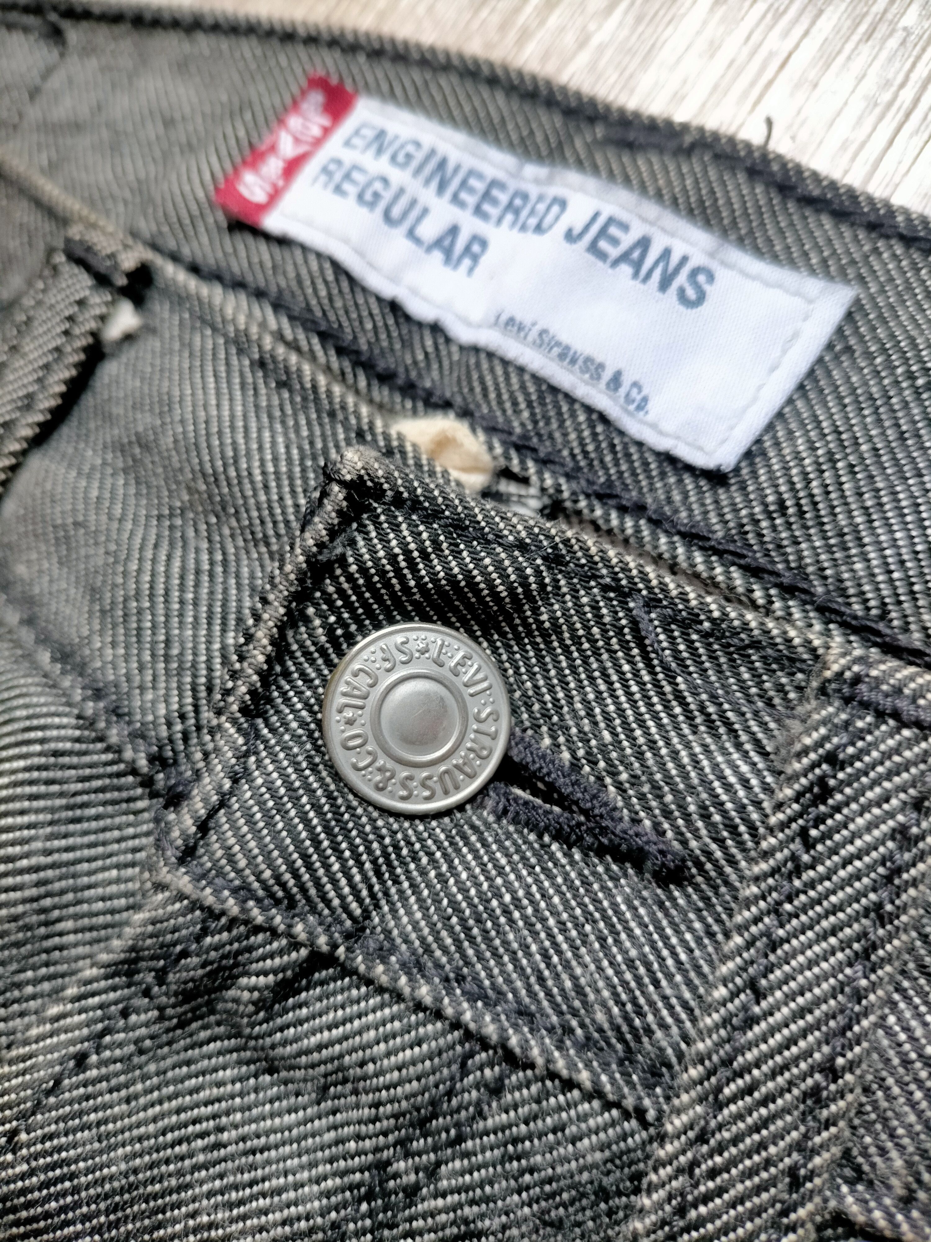 Levi's Levis Engineered Regular Black Rusty Denim pants Size US 31 - 12 Thumbnail