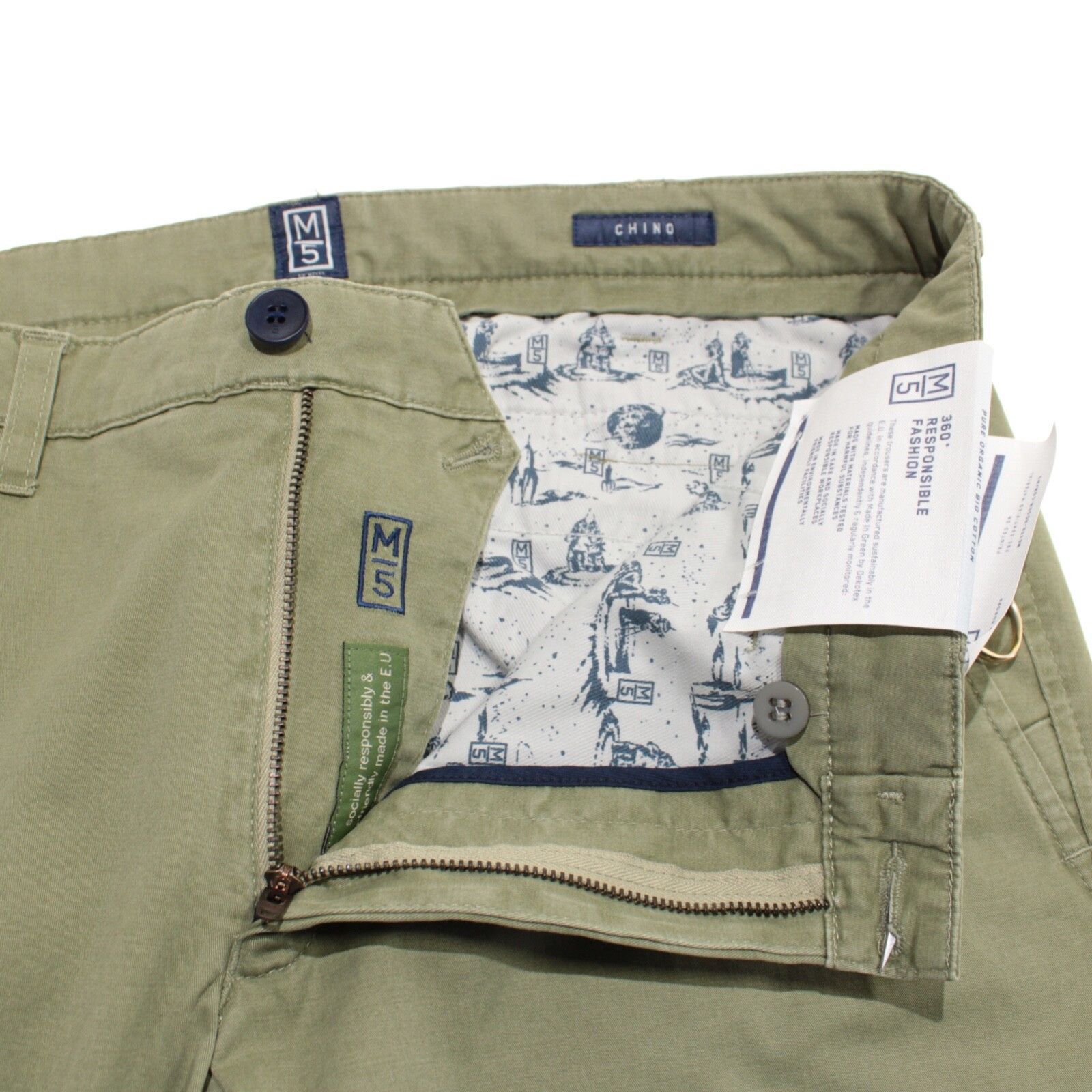 Other Meyer New with tags Chino Size 34 US In Green Size US 34 / EU 50 - 3 Thumbnail