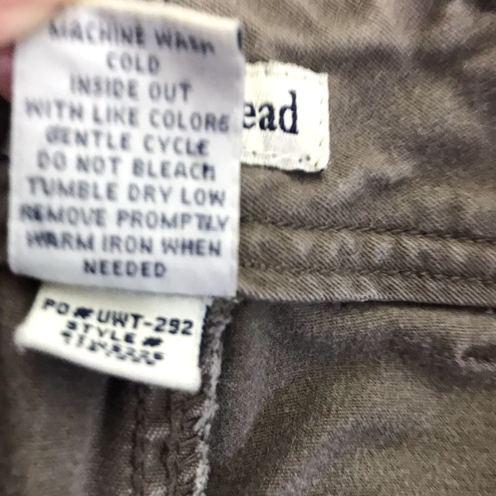 Vintage VINTAGE Duckhead Cargo Pants Women's Size 12 Brown Khaki Flat Front Low-Rise Straight Leg Summer Casual Size ONE SIZE - 4 Thumbnail