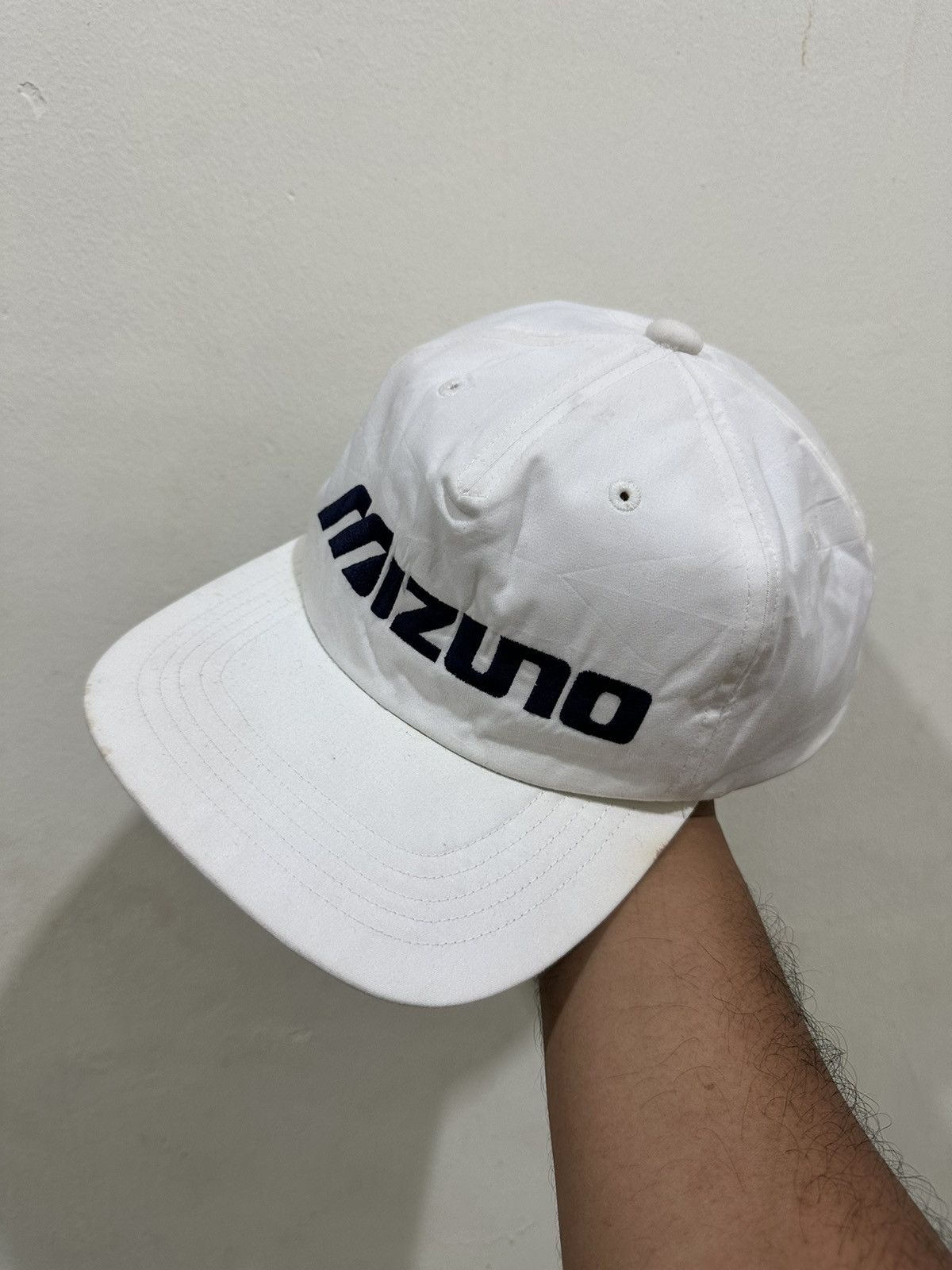 Mizuno retro hat hotsell