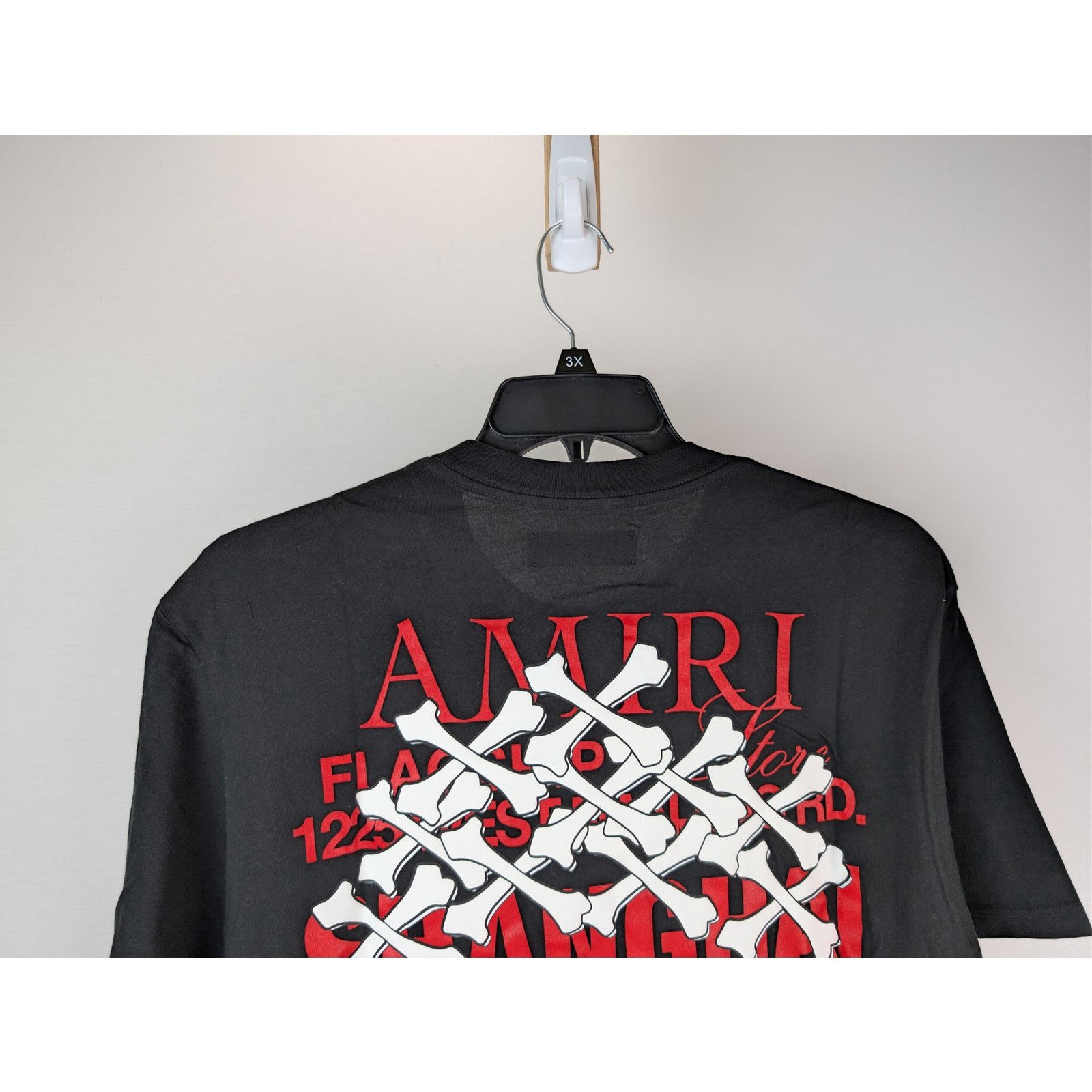 Amiri o1rshd1 Shanghai Exclusive Short Sleeve Tee T-Shirt in Black Size US XL / EU 56 / 4 - 10 Thumbnail