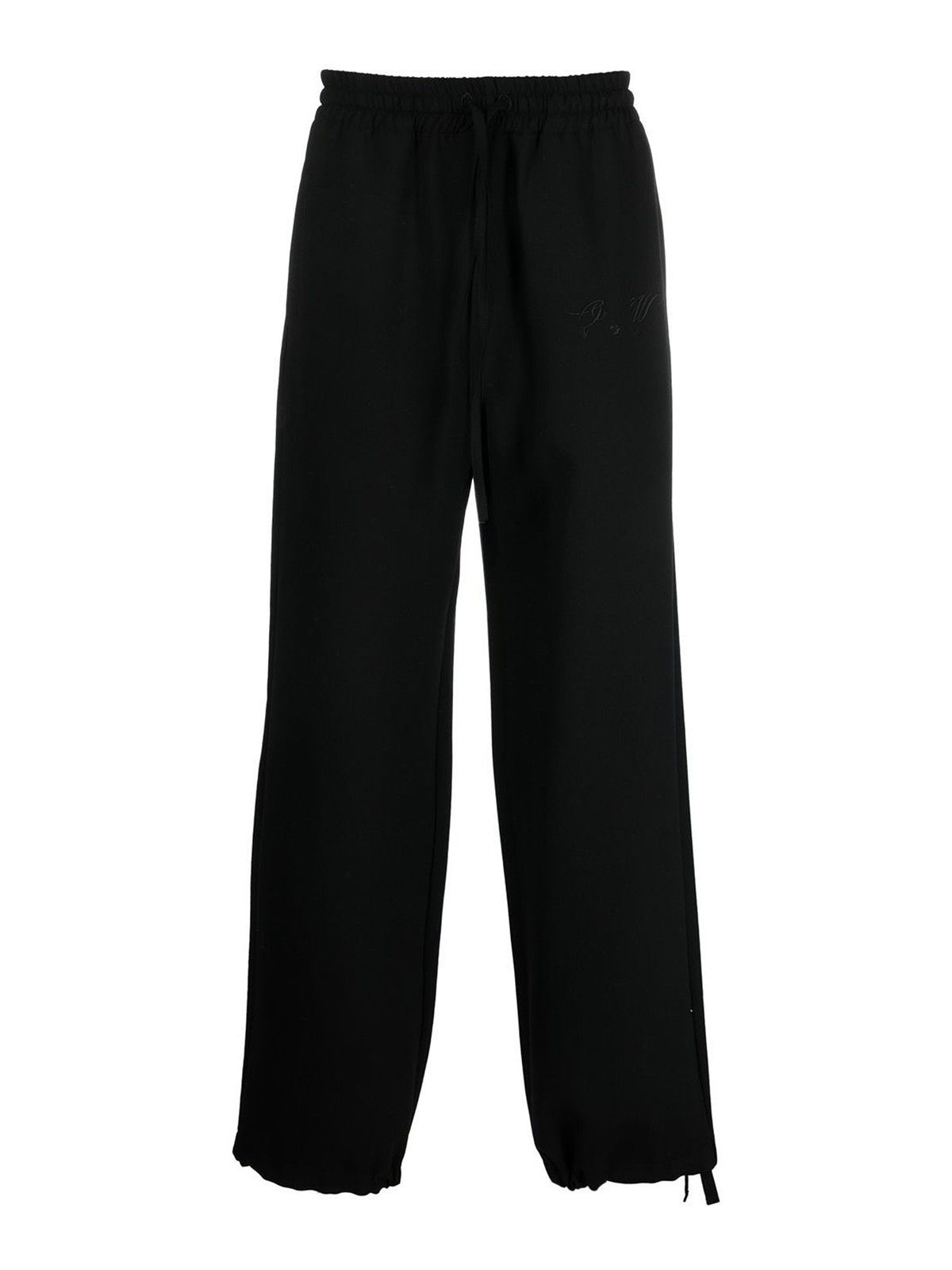 o1gr1nt1124 Quote Wool Skate Trackpant in Black