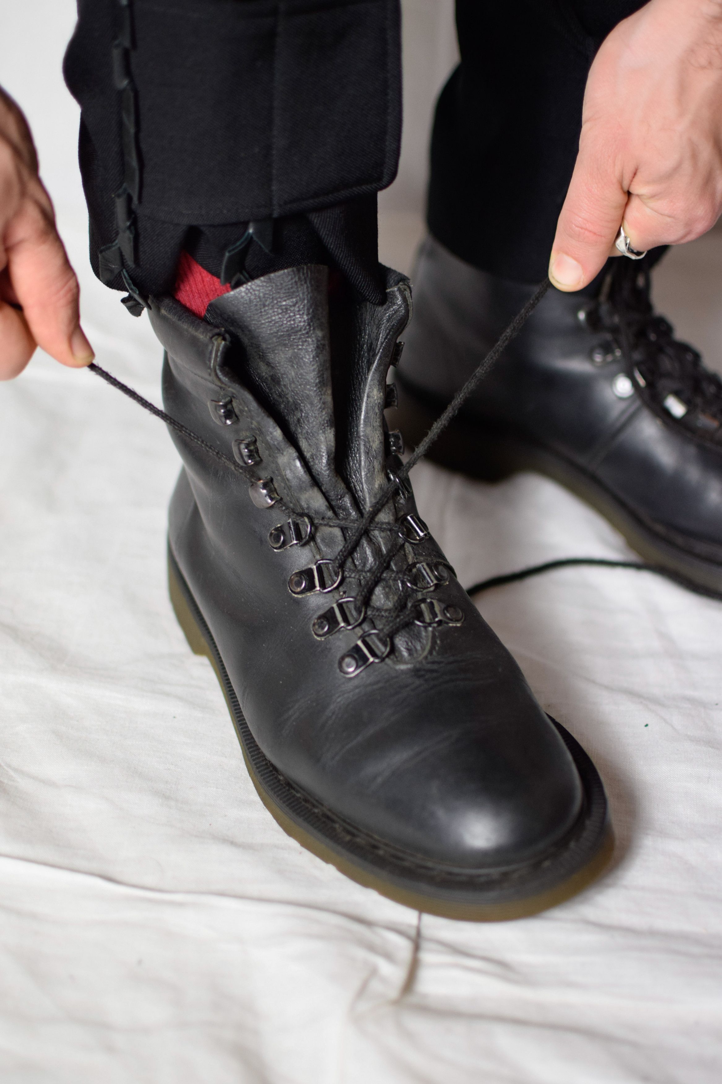 Yohji Yamamoto YYPH AW97 Archive Work Boots - HI-E03-712 Size US 8 / EU 41 - 8 Thumbnail