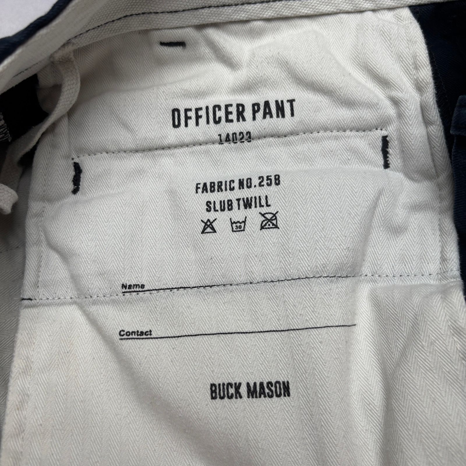 Buck Mason Buck Mason Officer Pant Slub Twill Chino Men's 28x31 Size US 28 / EU 44 - 4 Thumbnail