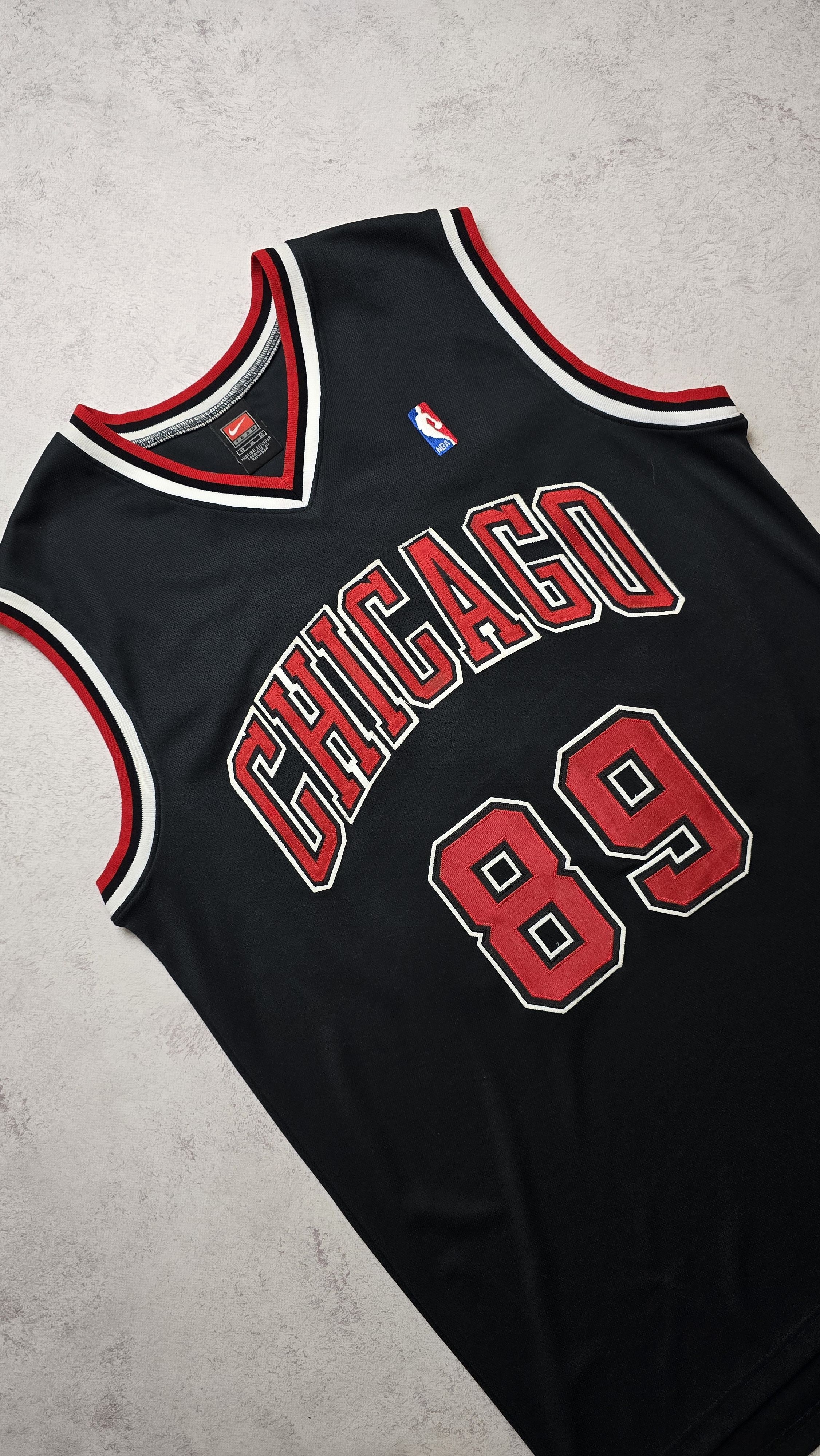 Nike Vintage Nike Chicago 89 Custom Basketball Jersey Size US XL / EU 56 / 4 - 9 Thumbnail