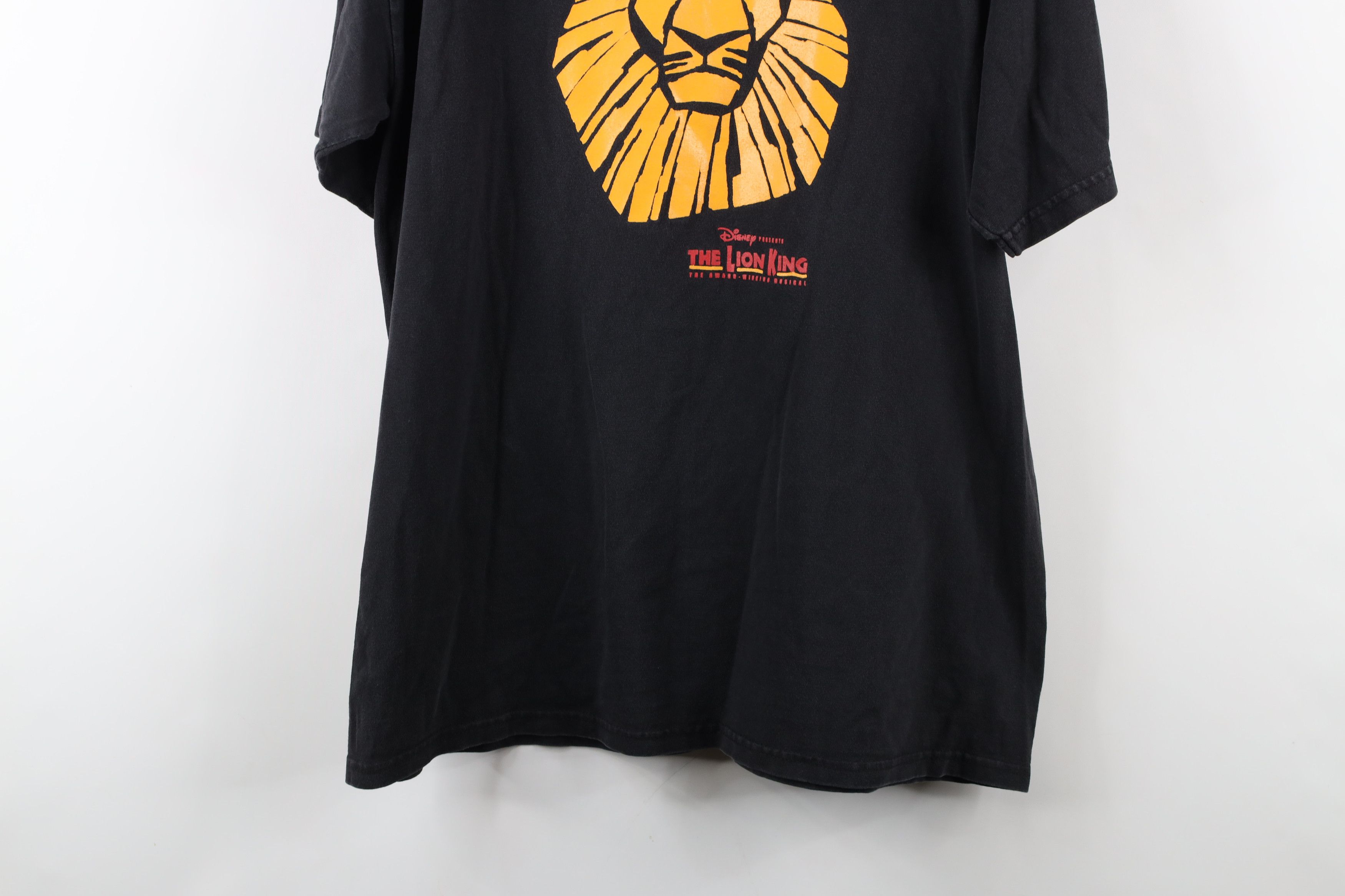 Disney × Vintage Vintage Disney Spell Out The Lion King Musical T-Shirt USA Size US L / EU 52-54 / 3 - 3 Thumbnail