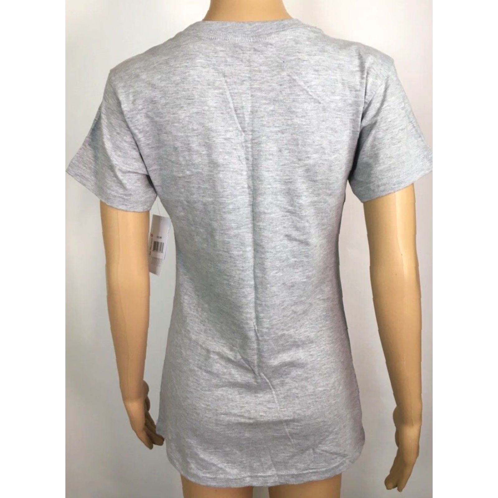 Vintage Live Breathe Fight Shirt Womens M Gray Heathered Together We Are Strong Graphic Crew Neck Short Sleeve Pink Womens Size M / US 6-8 / IT 42-44 - 4 Thumbnail