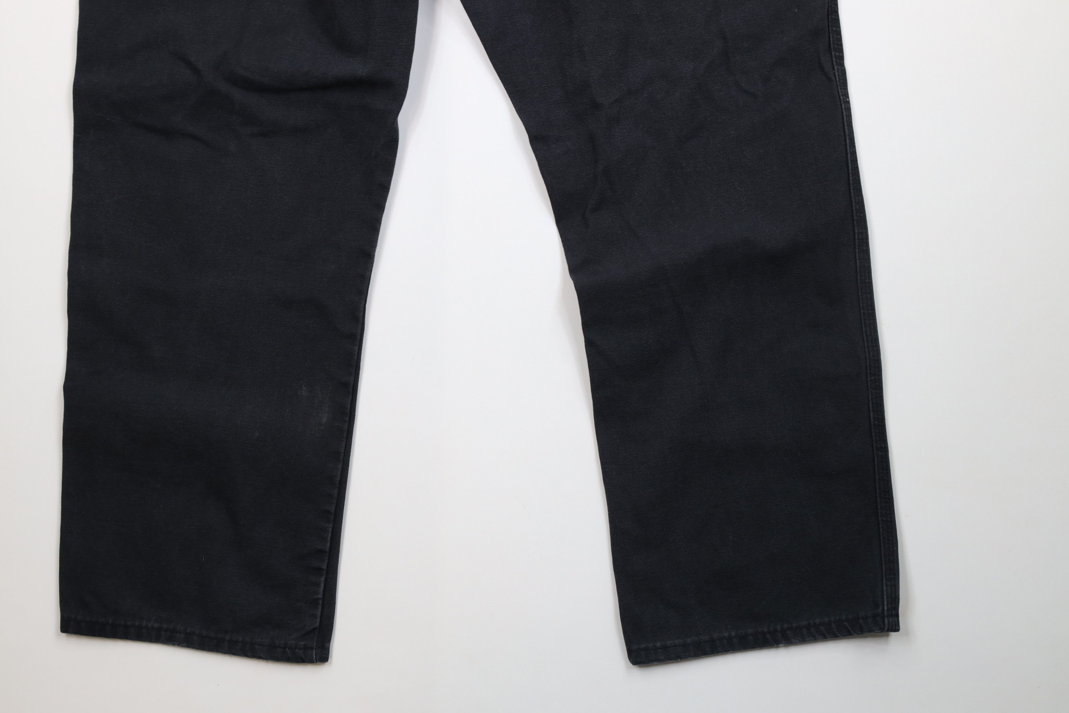 Dickies Vintage Y2K Dickies Wide Leg Dungaree Pants Black Cotton Size US 42 / EU 58 - 13 Thumbnail