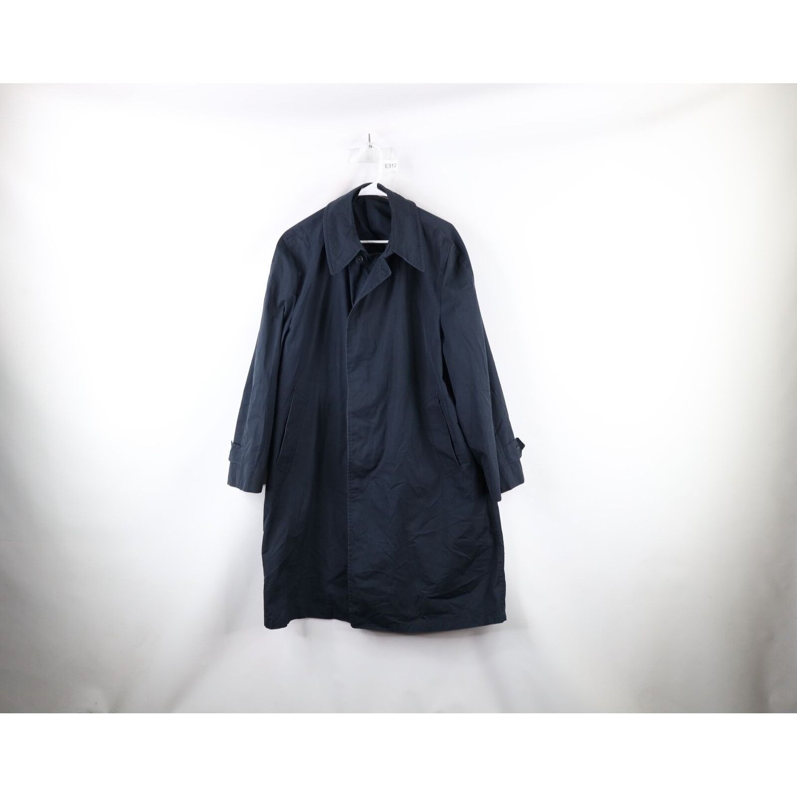 Vintage Vintage 70s Streetwear Faded Trench Coat Rain Jacket 42R Size US XXL / EU 58 / 5 - 1 Thumbnail