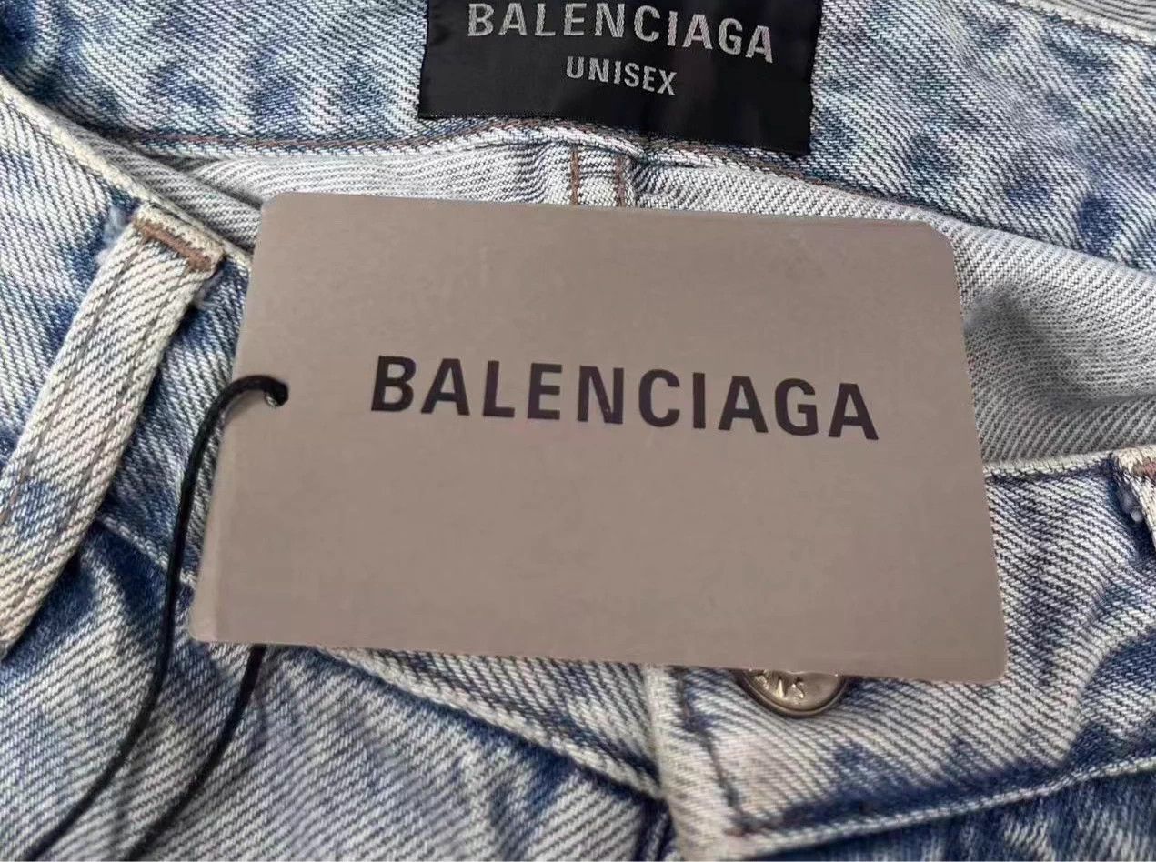 Balenciaga Balenciaga logo zipper oversized straight pants XS Size US 28 / EU 44 - 4 Thumbnail