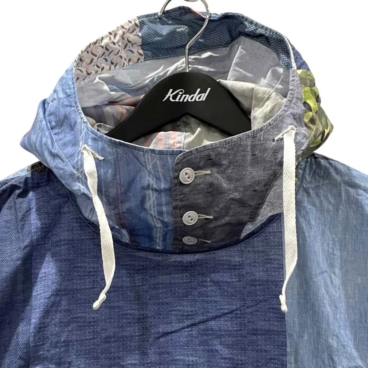 Engineered Garments Engineered Garments Shirt Parka XS Multicolor Patchwork Print Cagoule Jacket Men Size US XS / EU 42 / 0 - 3 Thumbnail