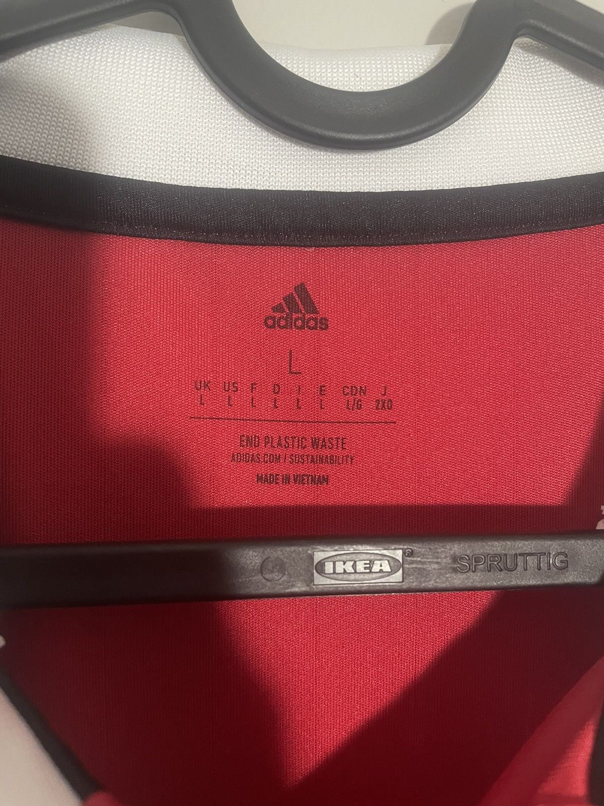 Adidas OFFICIAL ADIDAS MANCHESTER UNITED 22/23 HOME JERSEY Size US L / EU 52-54 / 3 - 5 Thumbnail