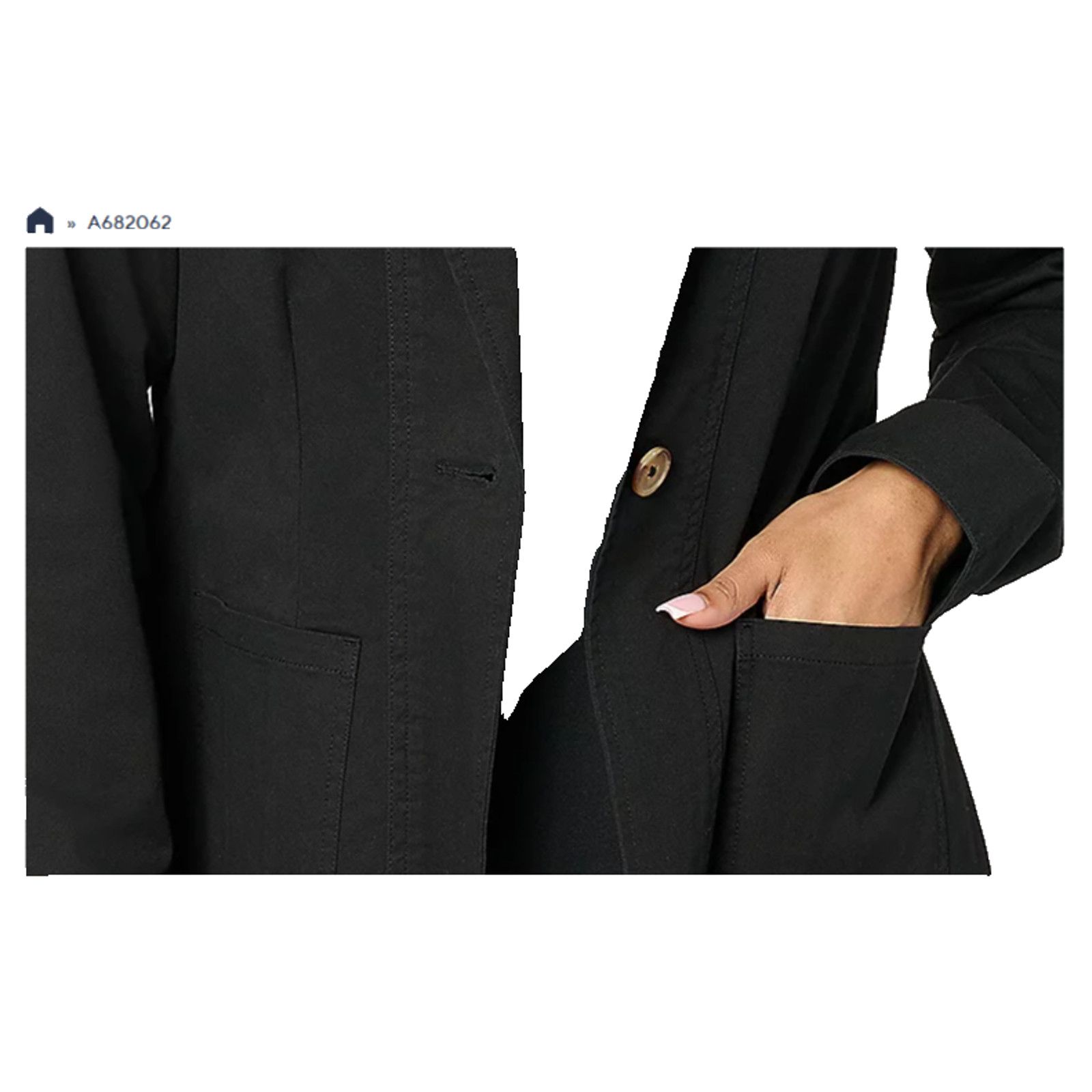 Laura Biagiotti Joan Rivers Regular Signature Twill Cinched Back L A706402 Size L / US 10 / IT 46 - 2 Thumbnail
