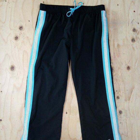 Nike × Vintage Vintage Nike Striped Wind Pants Joggers Trainers Size 30" / US 8 / IT 44 - 2 Thumbnail