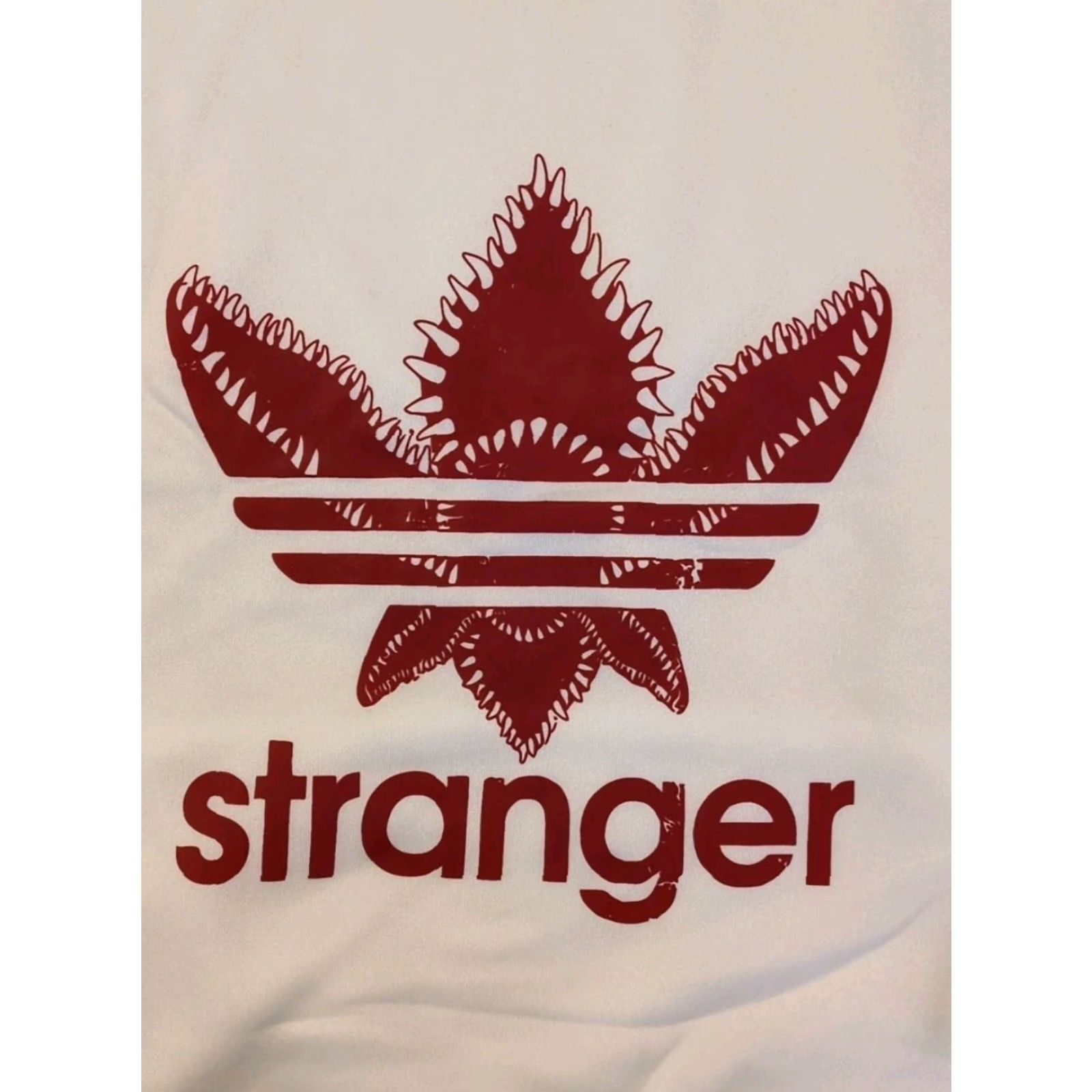 Vintage VINTAGE Unisex Stranger Things Hoodie Pullover Netflix Series Fan Casual Large L New Red Size US L / EU 52-54 / 3 - 2 Thumbnail