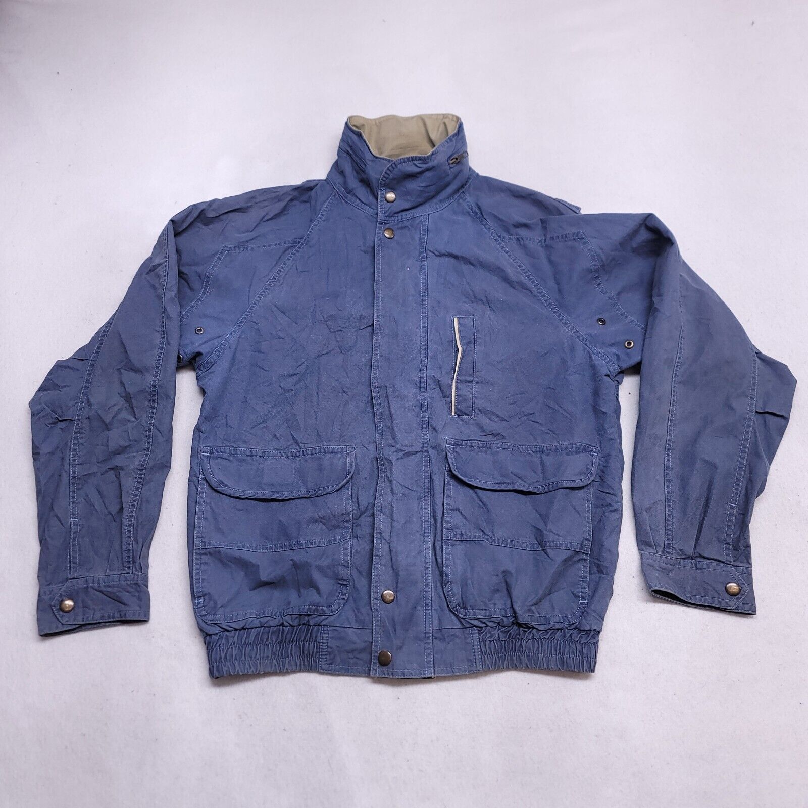 David Taylor David Taylor Casual Zip Up Outdoor Jacket Mens Size M Blue Size US M / EU 48-50 / 2 - 2 Thumbnail