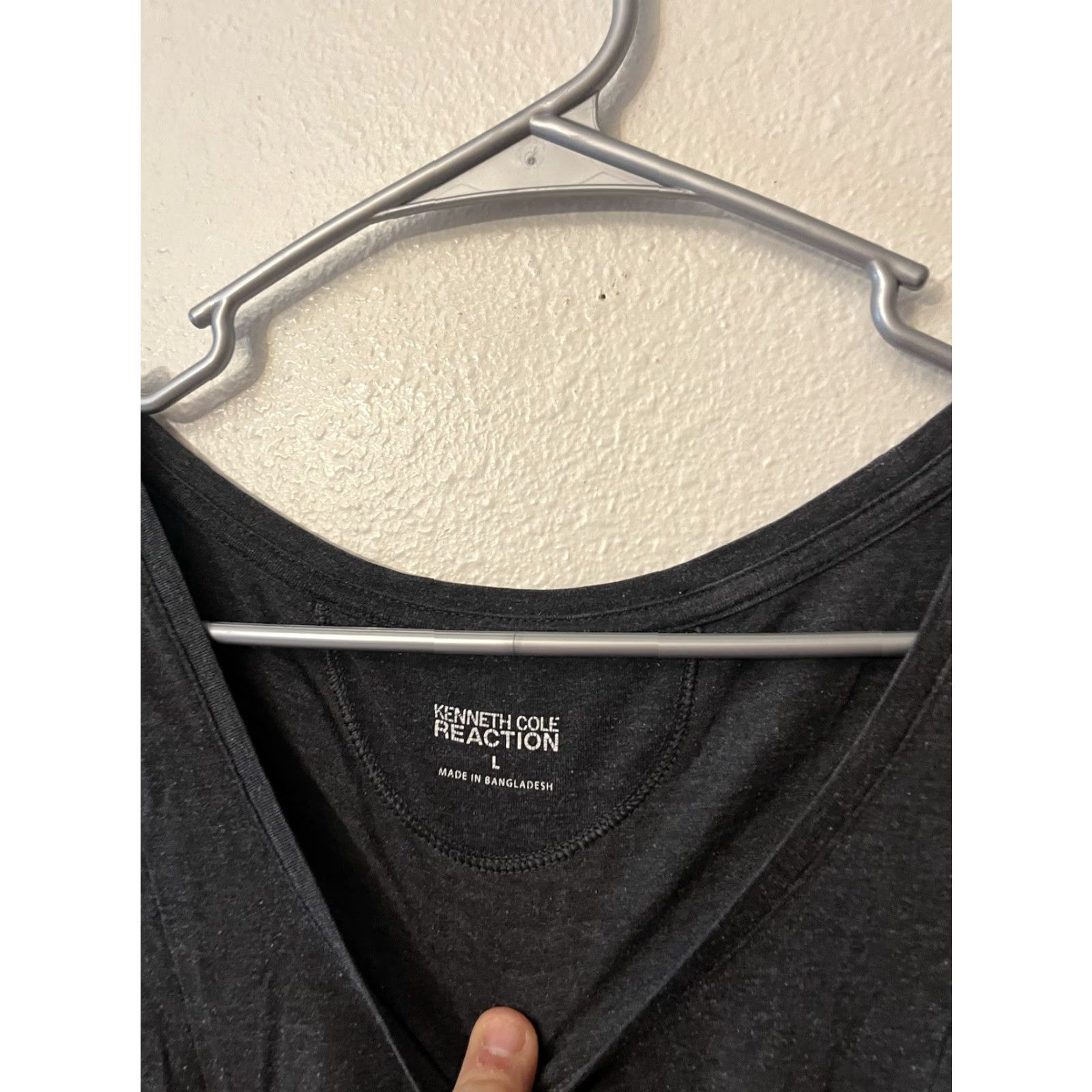 Kenneth Cole Kenneth Cole Reaction T-Shirt Women Scoop Neck Long Grey L Size L / US 10 / IT 46 - 3 Thumbnail