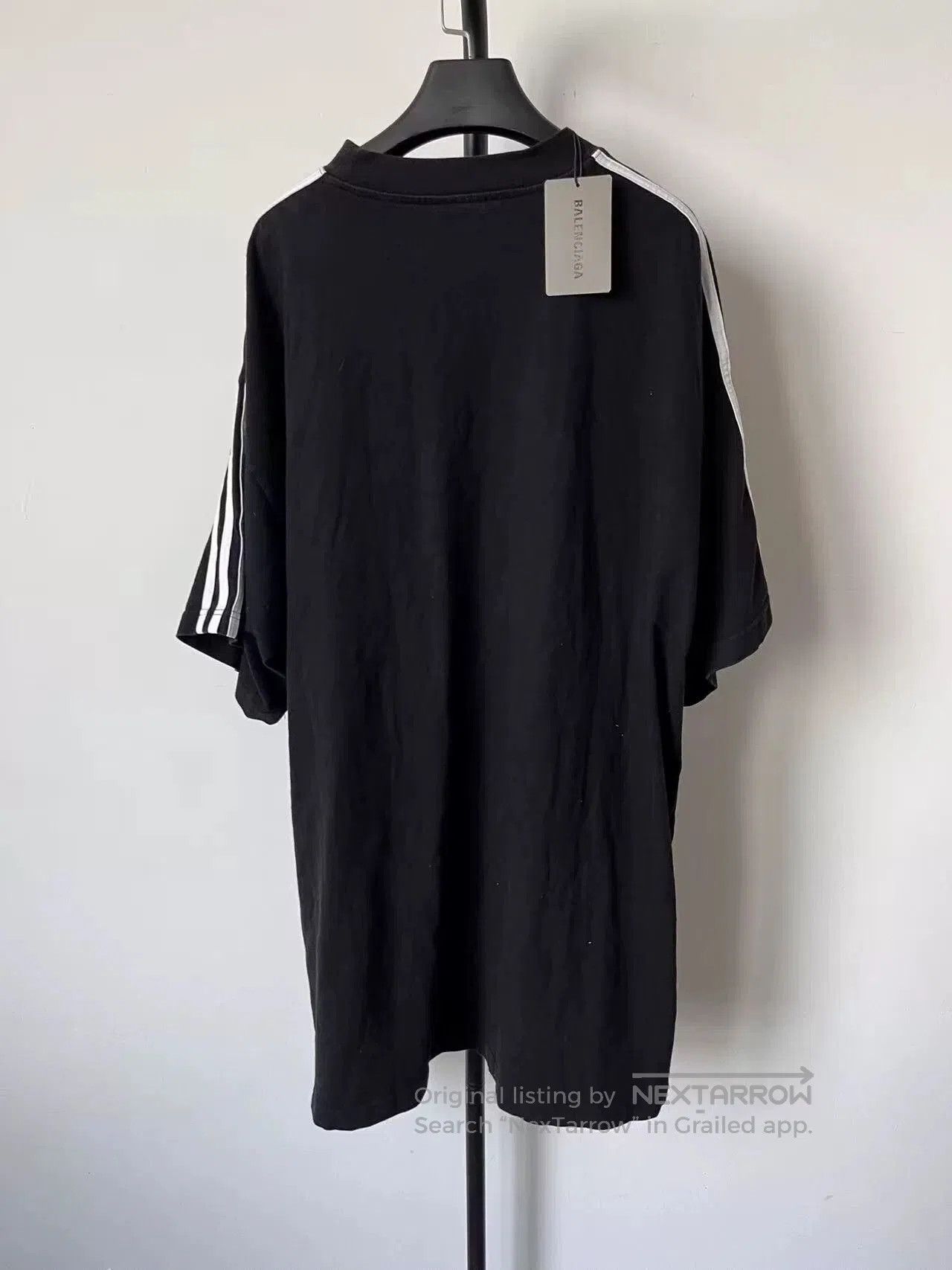 Balenciaga Balenciaga x adidas Logo Crewneck T-Shirt. Size US XL / EU 56 / 4 - 2 Thumbnail