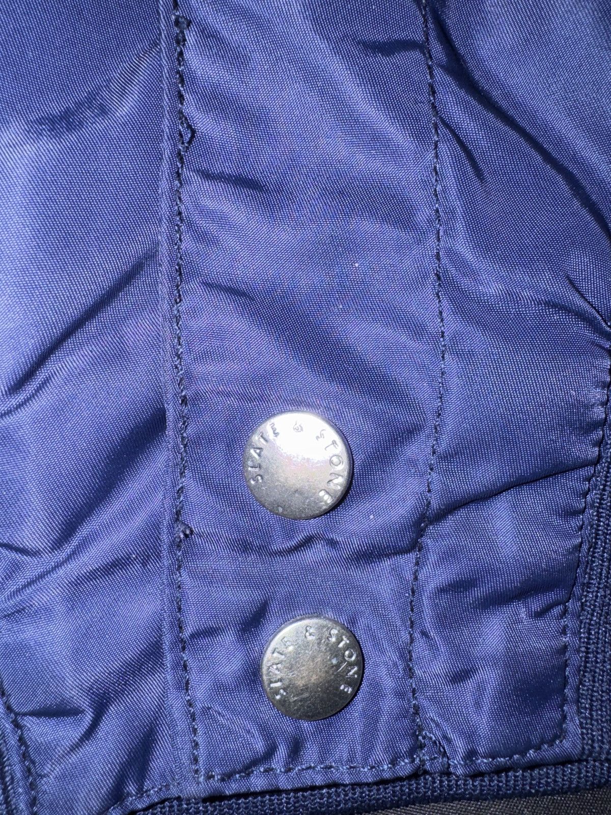 Slate & Stone Slate & Stone Dark Blue Bomber Size US XL / EU 56 / 4 - 4 Thumbnail