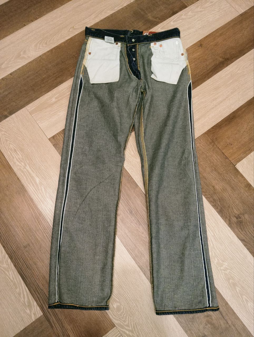 Evisu EVISU DONNA SELVEDGE JEANS - SIZE 28 Size 28" / US 6 / IT 42 - 14 Thumbnail