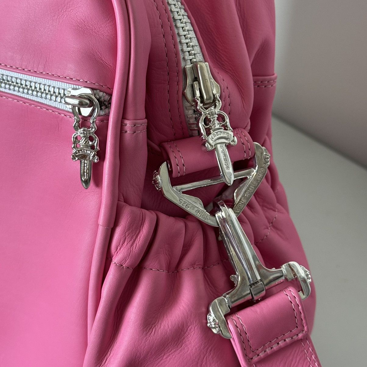Chrome Hearts Chrome Hearts Duffle Shoulder Plus Patch Bag Size ONE SIZE - 3 Thumbnail