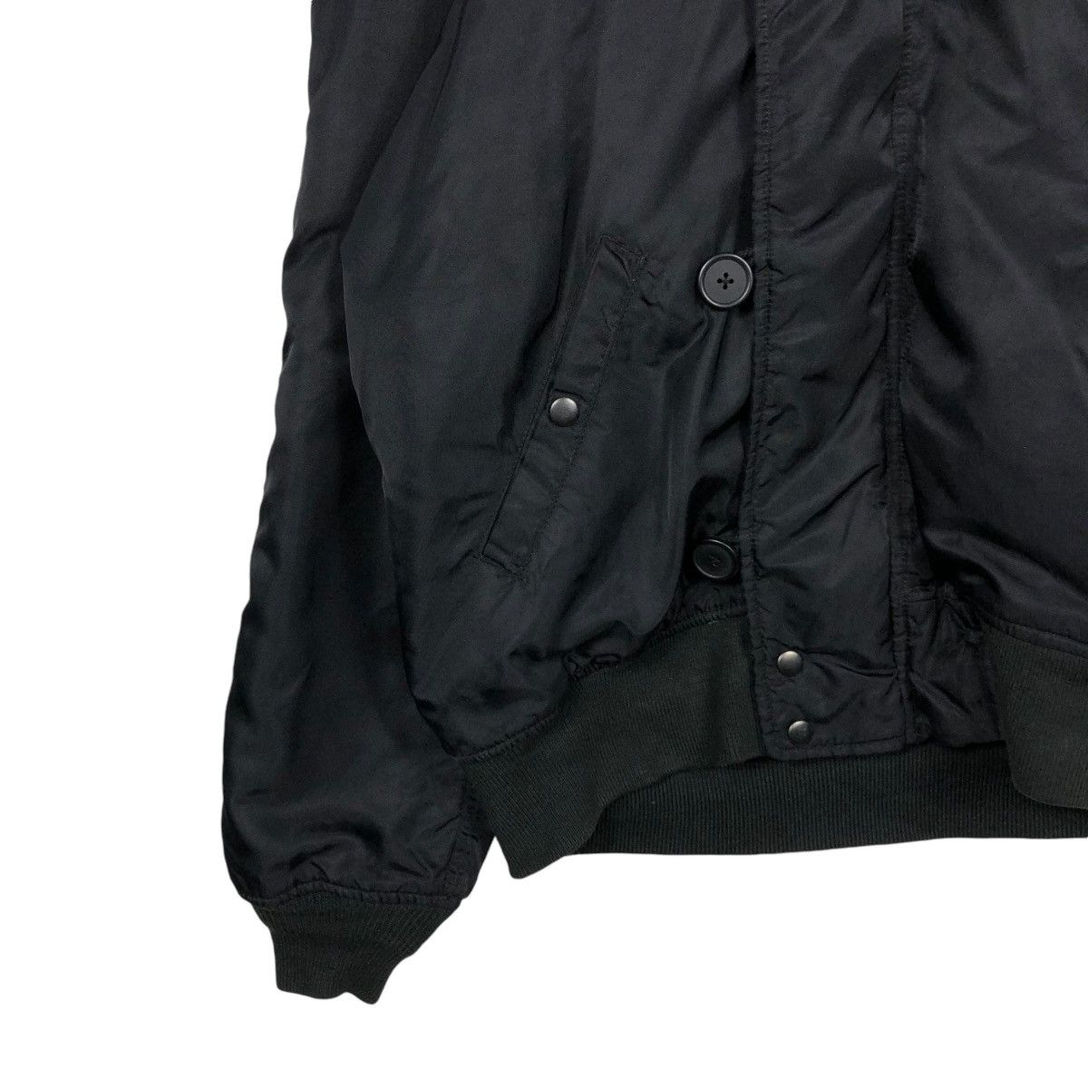 Avirex 🔥VINTAGE BOMBER JACKET AVIREX USA BIG LOGO MINK FUR HOODIE Size US L / EU 52-54 / 3 - 10 Thumbnail