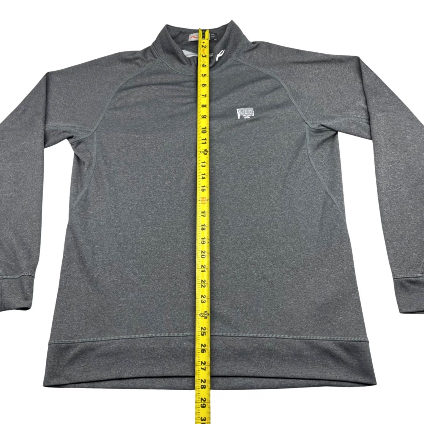 KJUS KJUS Men’s Performance Stretch 1/4 Zip Pullover Gray 1/4 Zip Medium Regular Athletic Mens XS-Size 50 | Medium Size US M / EU 48-50 / 2 - 7 Thumbnail