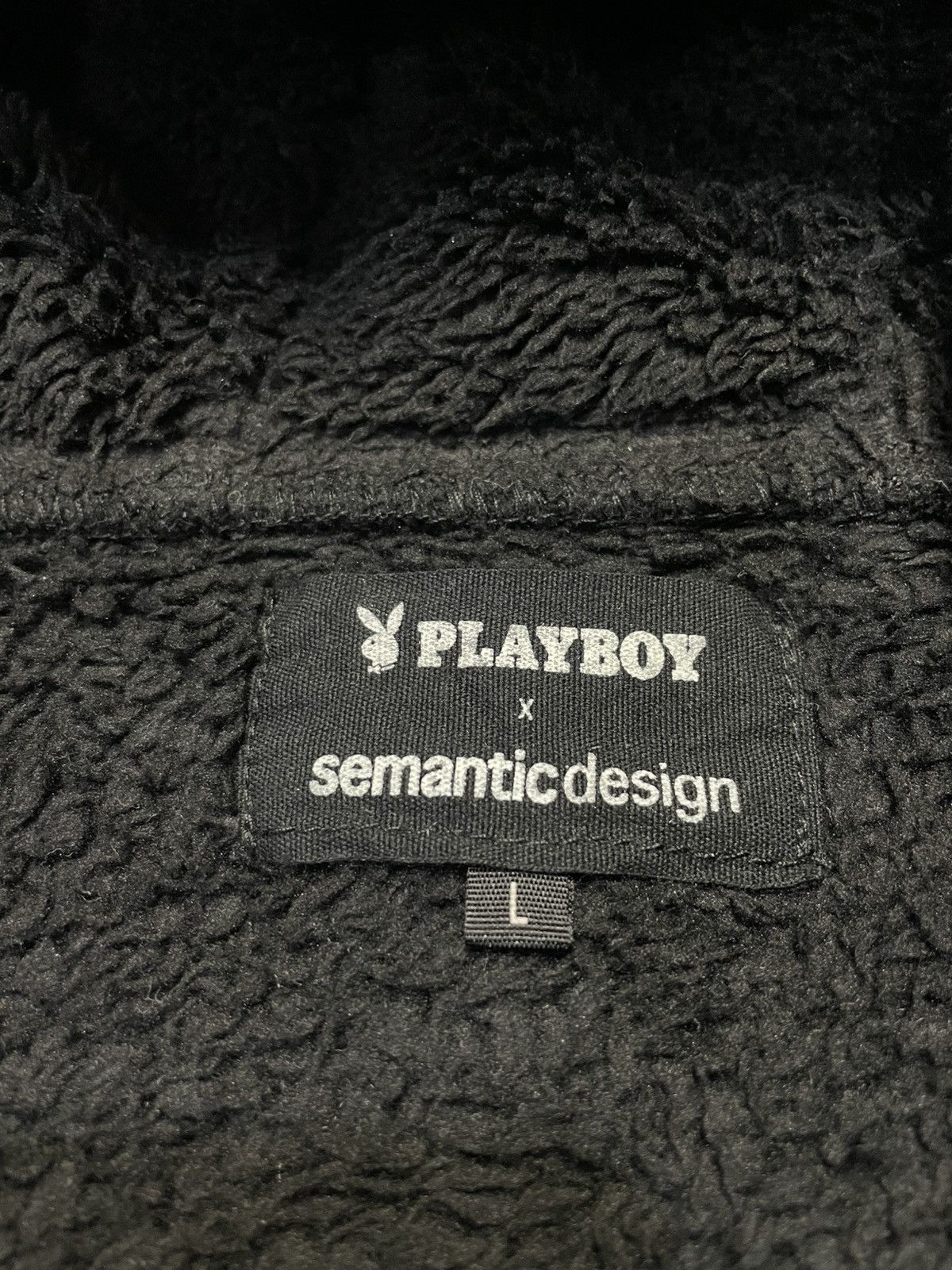 Playboy Playboy x Semantic Design Fleece Hoodie Jacket Size US L / EU 52-54 / 3 - 5 Thumbnail