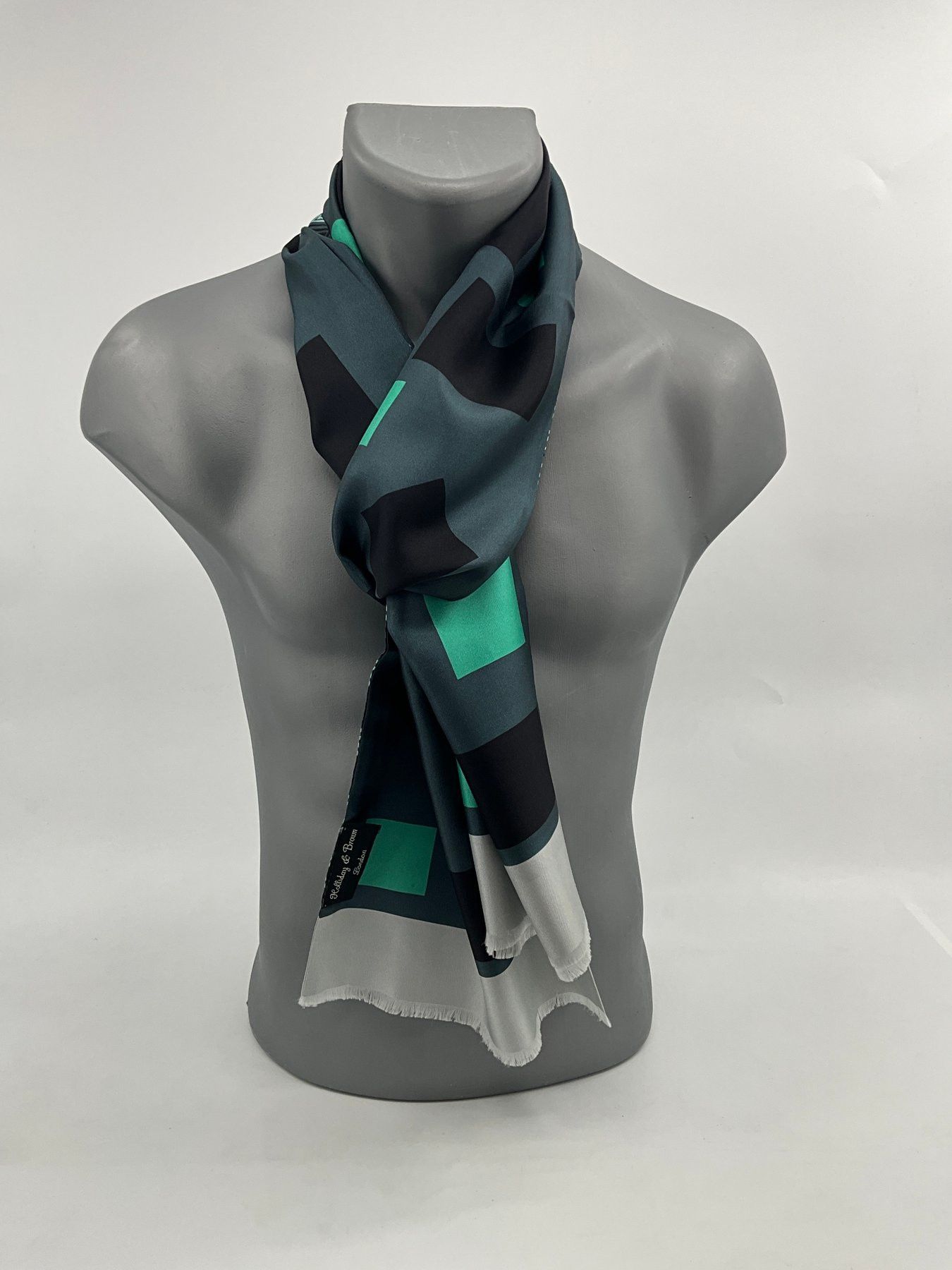 Holliday & Brown Silk scarf & pocket square Unsihned Size ONE SIZE - 6 Thumbnail