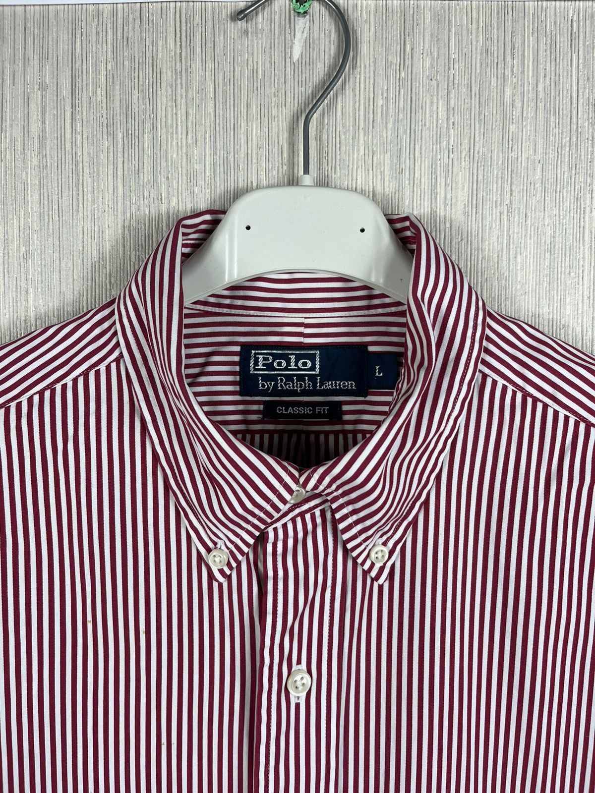 Polo Ralph Lauren × Ralph Lauren × Vintage Vintage Polo Ralph Lauren 90s striped shirt chest small logo Size US L / EU 52-54 / 3 - 11 Thumbnail