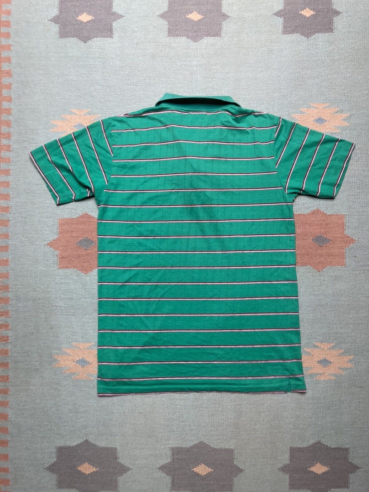 Vintage 70s polo shirt van heusen players striped soft ribbed large Size US L / EU 52-54 / 3 - 4 Thumbnail
