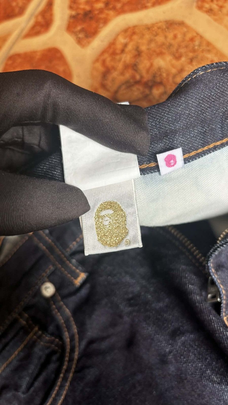 Bape A Bathing Ape Bapehead Size 31" - 15 Thumbnail