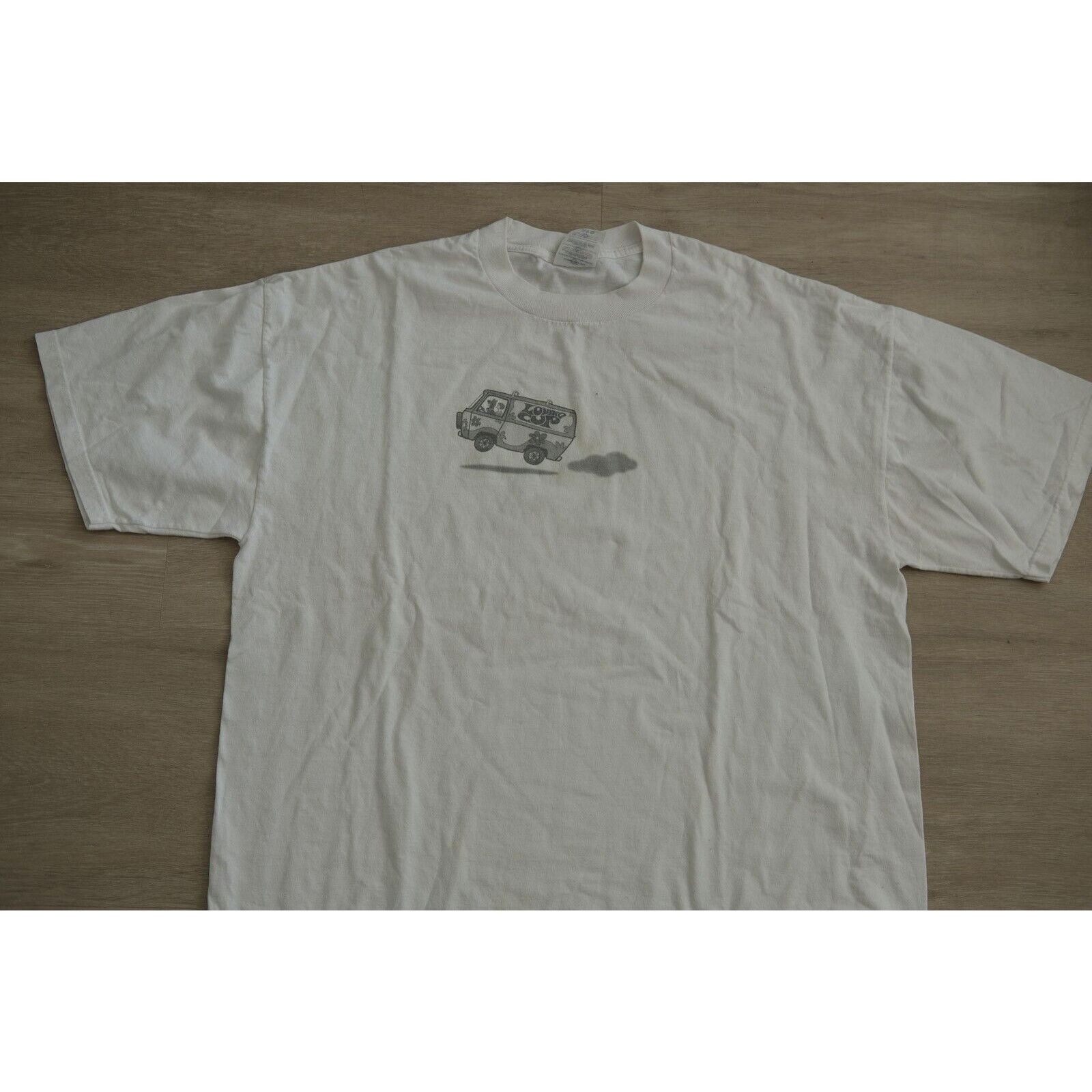 Warner Bros Vintage 1990s Jerzees Scooby Doo Shaggy XL Tee Shirt White Size US XL / EU 56 / 4 - 9 Thumbnail