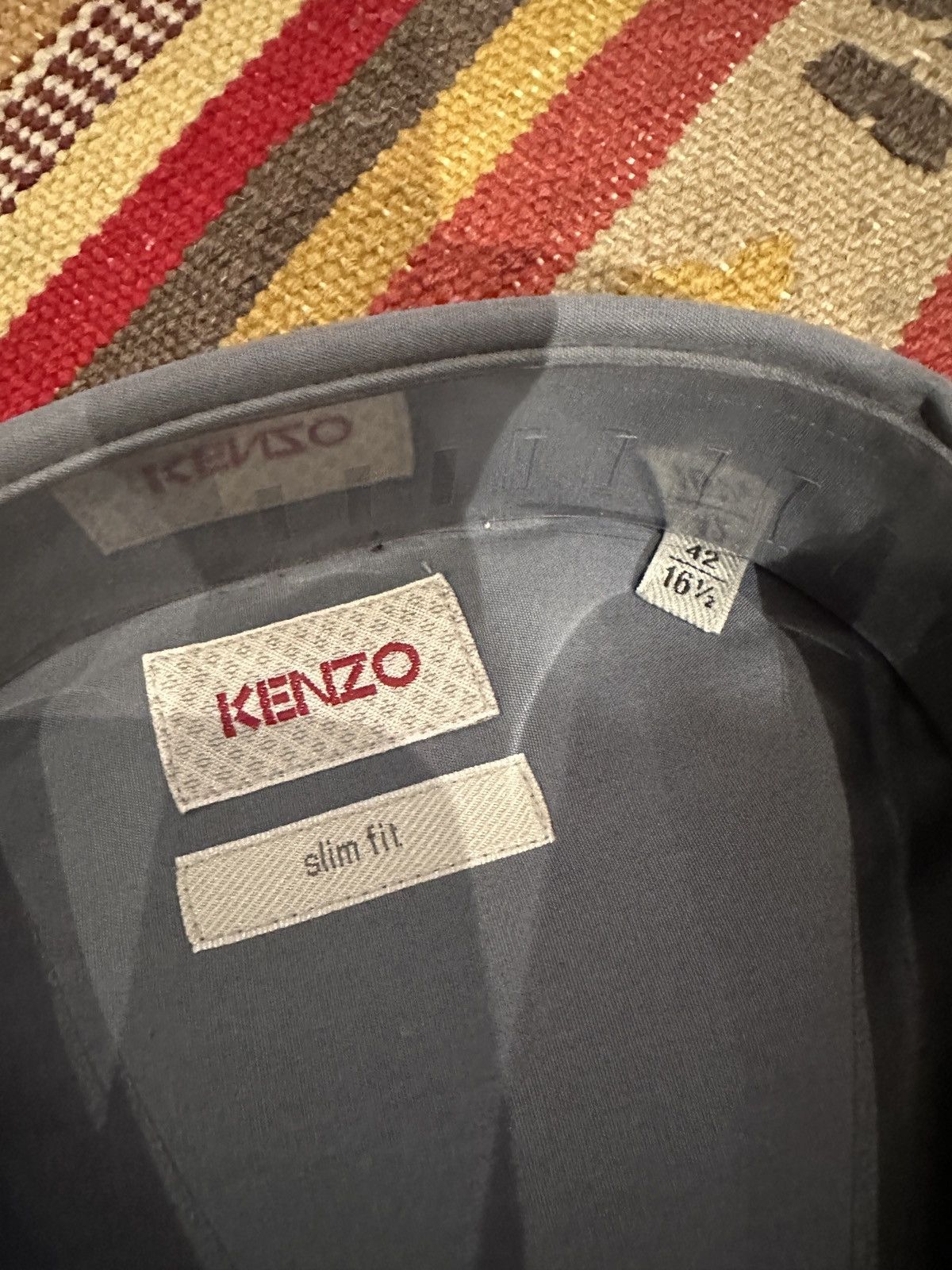 Kenzo Kenzo Shirt Buttons Size US L / EU 52-54 / 3 - 2 Thumbnail