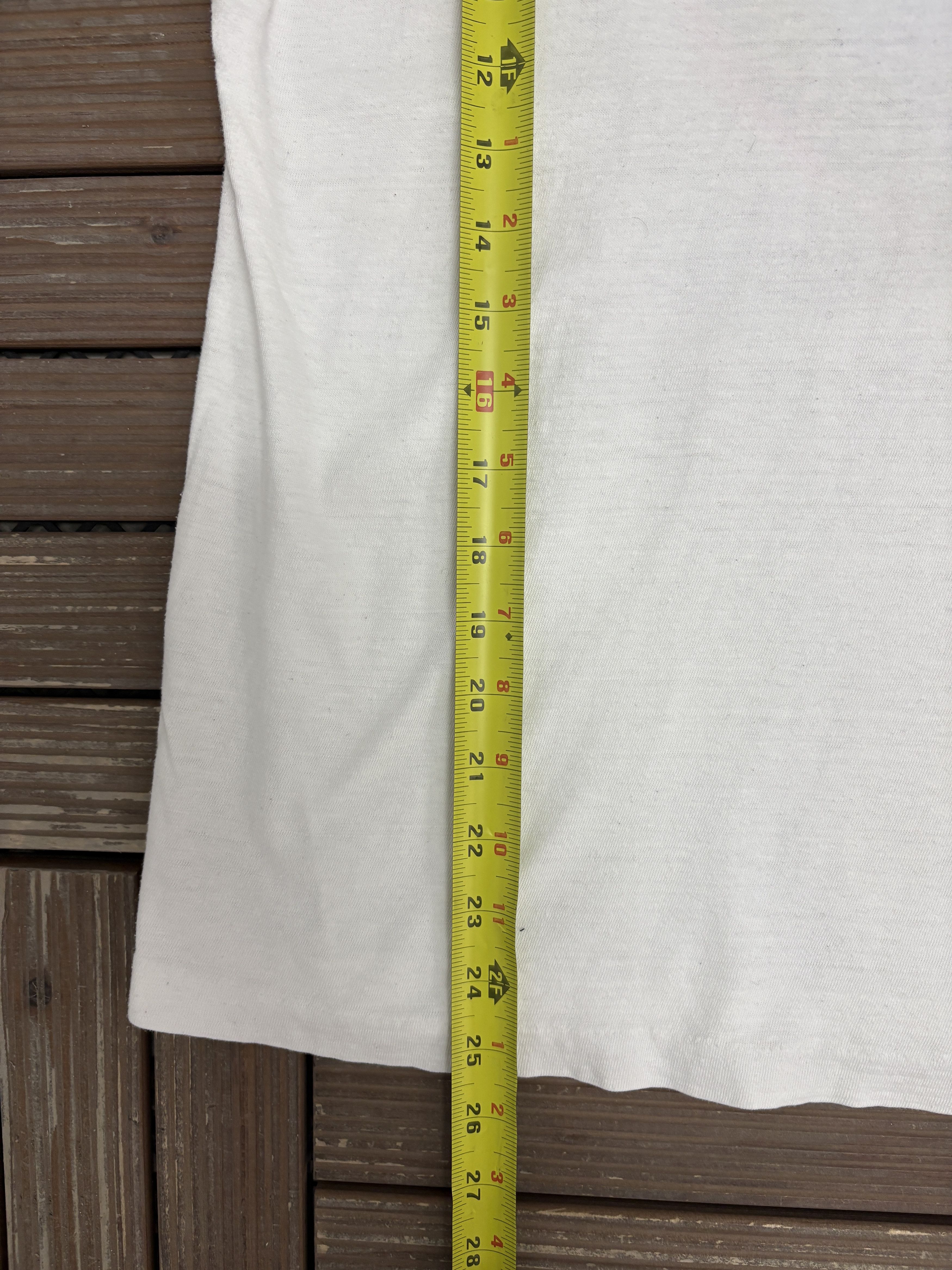 Vintage Protect Our Oceans Vintage White T-Shirt Tee Size US M / EU 48-50 / 2 - 9 Thumbnail