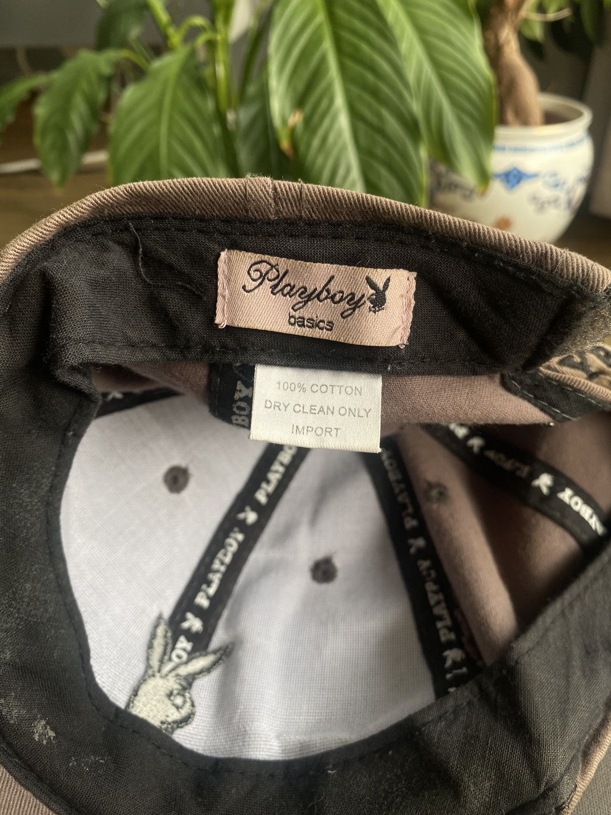 Japanese Brand × Playboy × Vintage Playboy Basics Cap Vintage y2k Hat 90s Japanese opium Size ONE SIZE - 9 Thumbnail