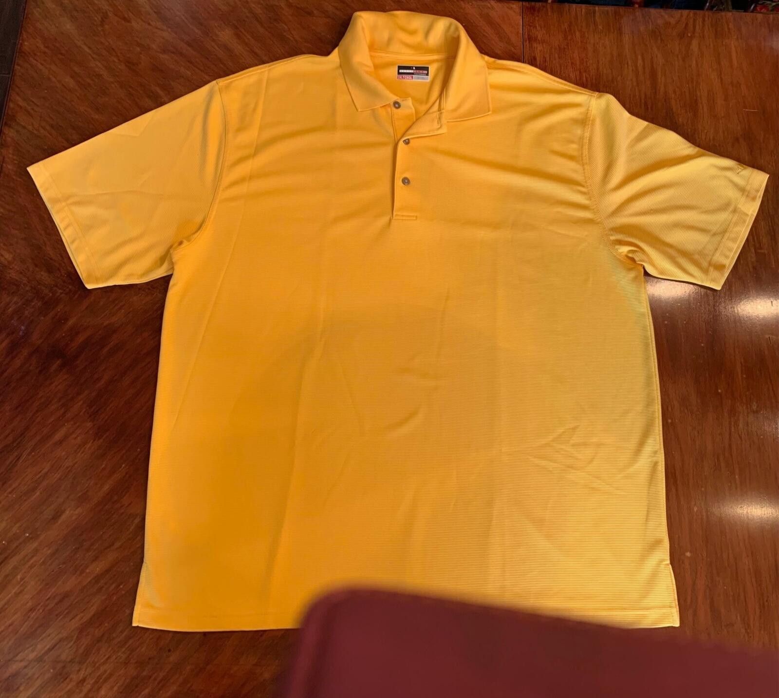 Grand Slam Men's 2XL Yellow Grand Slam Polo Shirt Size US XXL / EU 58 / 5 - 1 Thumbnail