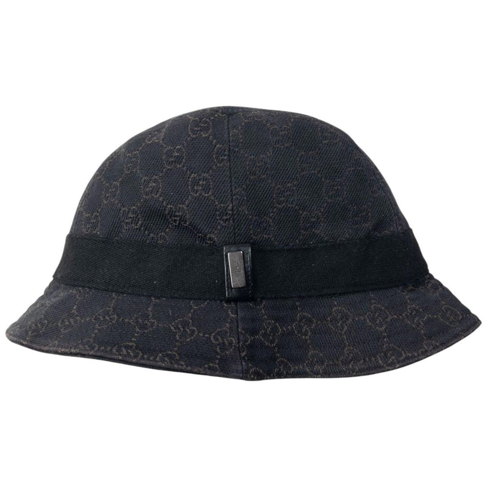Gucci Vintage 2000s Gucci Monogram Bucket Hat Size M Size ONE SIZE - 1 Thumbnail