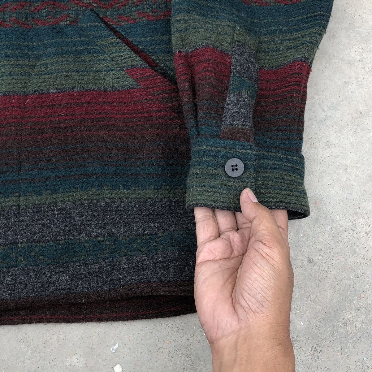 Woolrich Woolen Mills Woolrich Wool Striped Blanket Zipper Jacket Made In USA 🇺🇸 Size US M / EU 48-50 / 2 - 15 Thumbnail