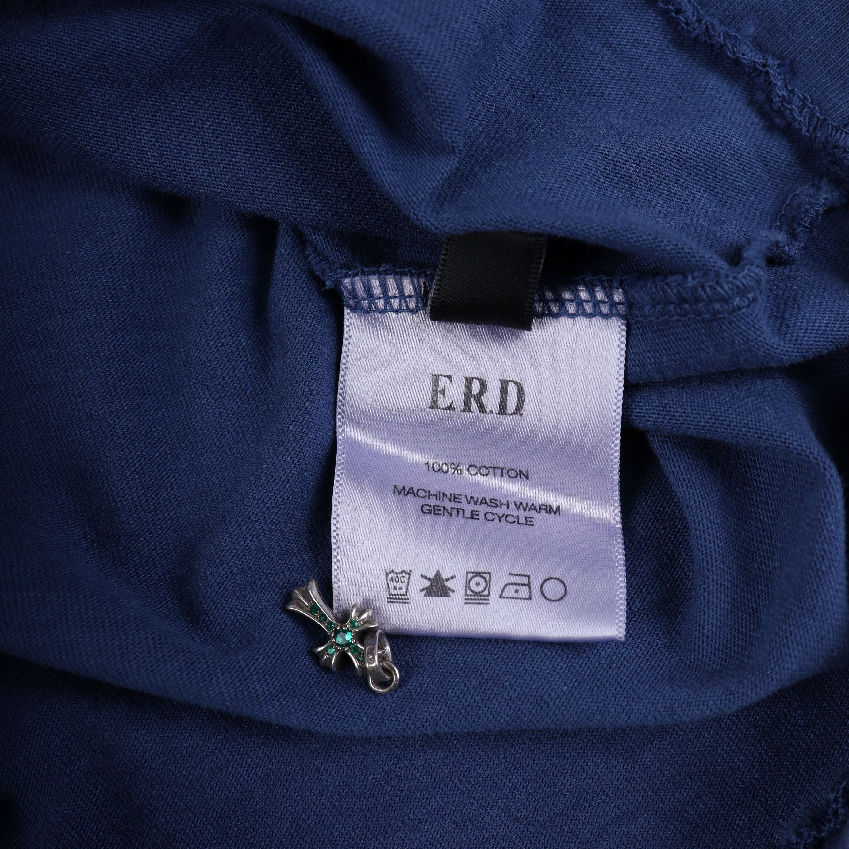 Enfants Riches Deprimes ERD FADED BLUE POCKET T-SHIRT Size US XL / EU 56 / 4 - 7 Thumbnail