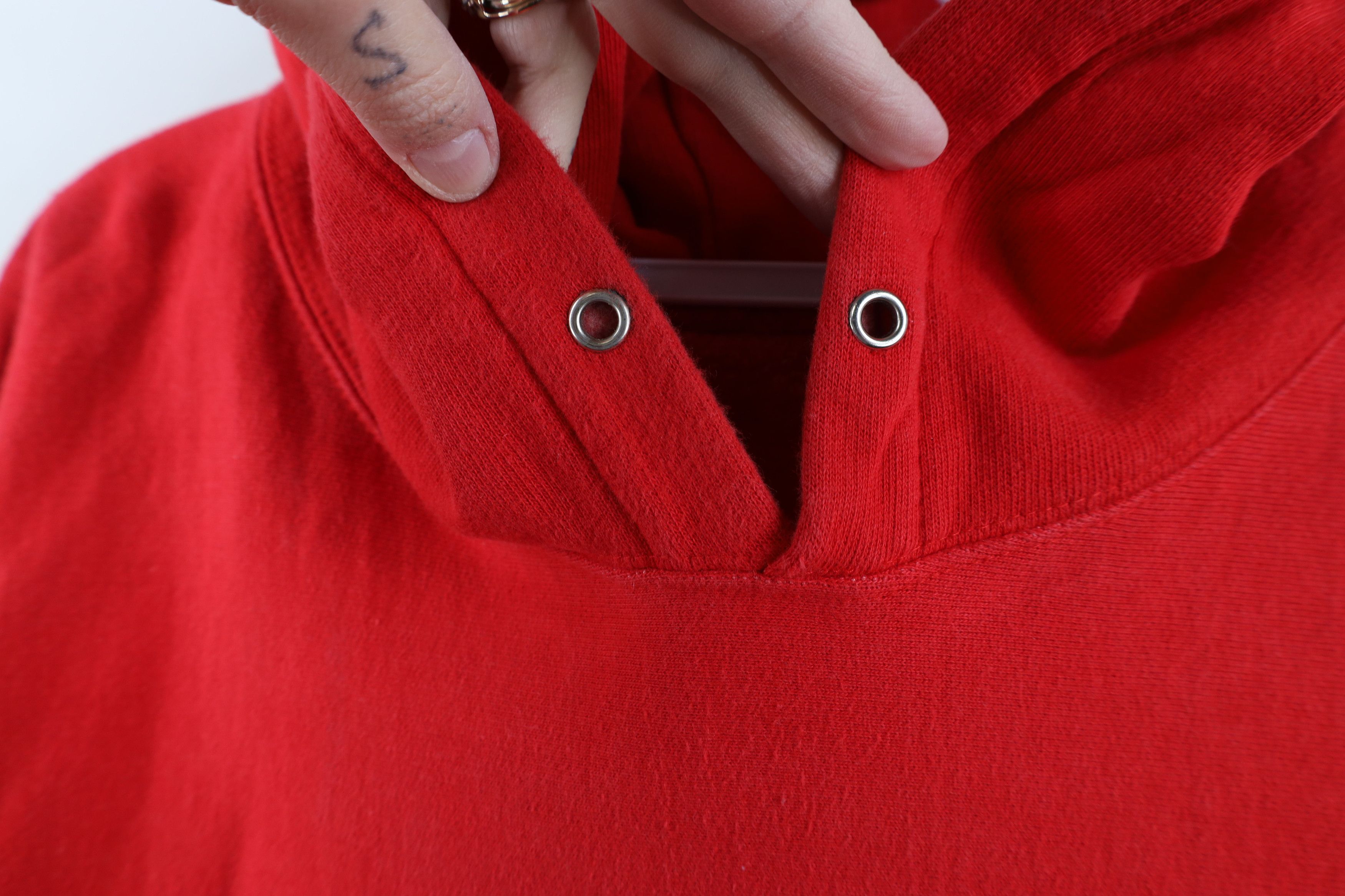 Vintage Vintage 90s Y2K University Heavyweight Hoodie Sweatshirt Size US XL / EU 56 / 4 - 6 Thumbnail
