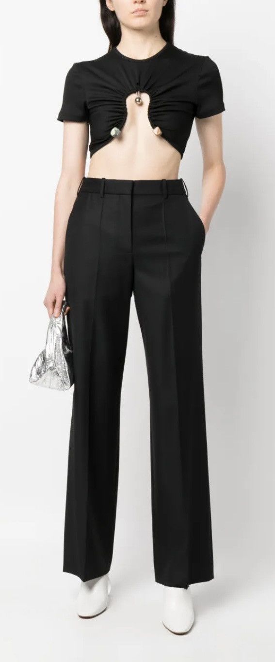 Loewe Loewe pressed-crease wool trousers Size 32" / US 10 / IT 46 - 2 Thumbnail