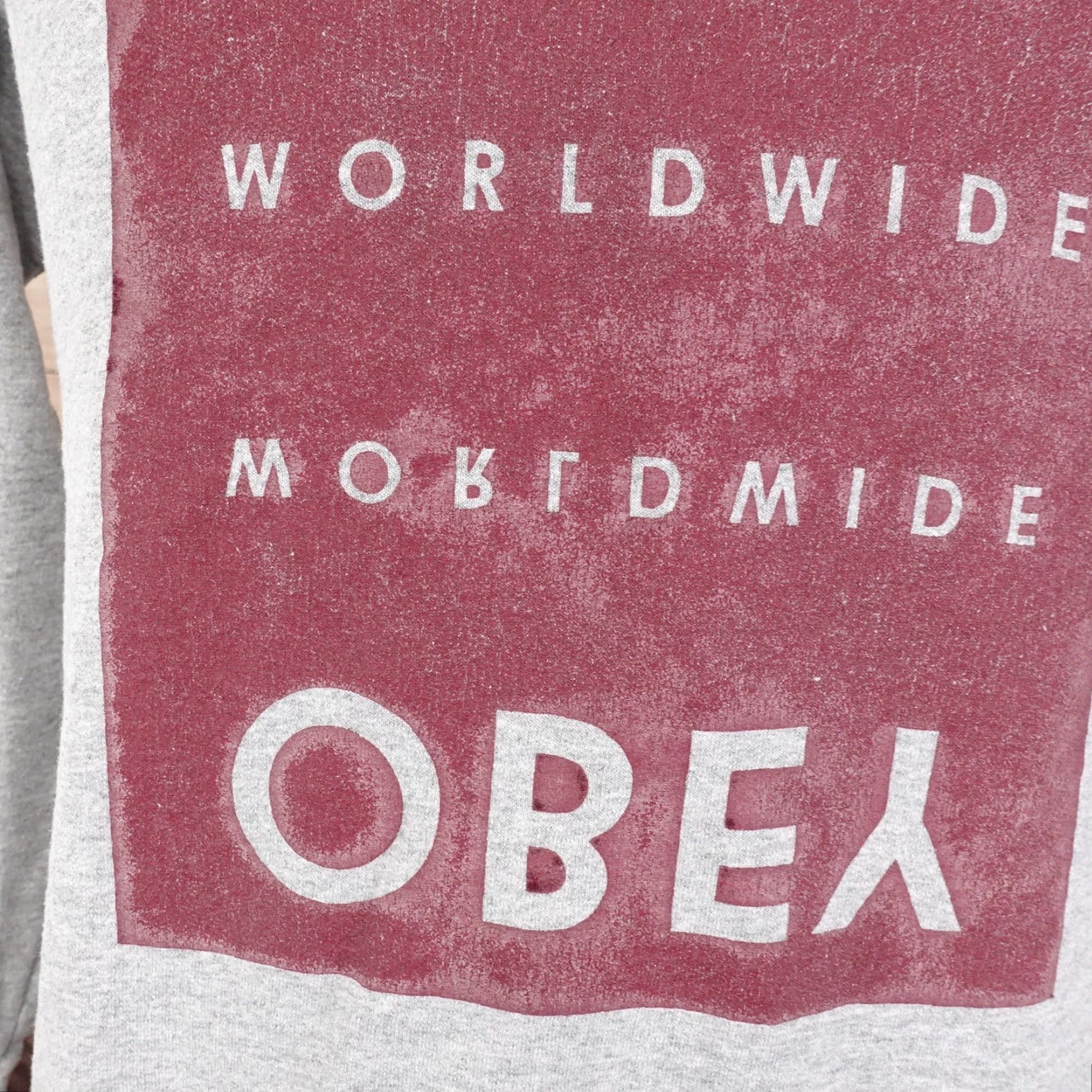 Obey Vintage OBEY Streetwear Crew Neck Sweatshirt Men Small Gray 90s 2000s Faded Graphic Size US S / EU 44-46 / 1 - 4 Thumbnail
