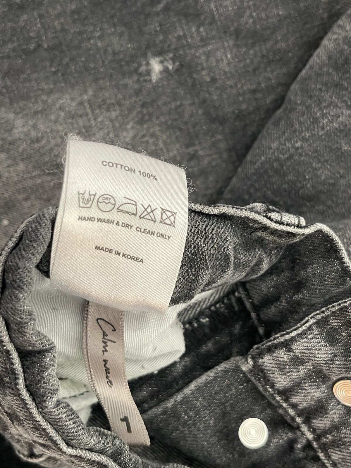 FAR FROM WHAT FAR FROM WHAT FLARE JEAN BLACK ARCHIVE Size US 32 / EU 48 - 7 Thumbnail