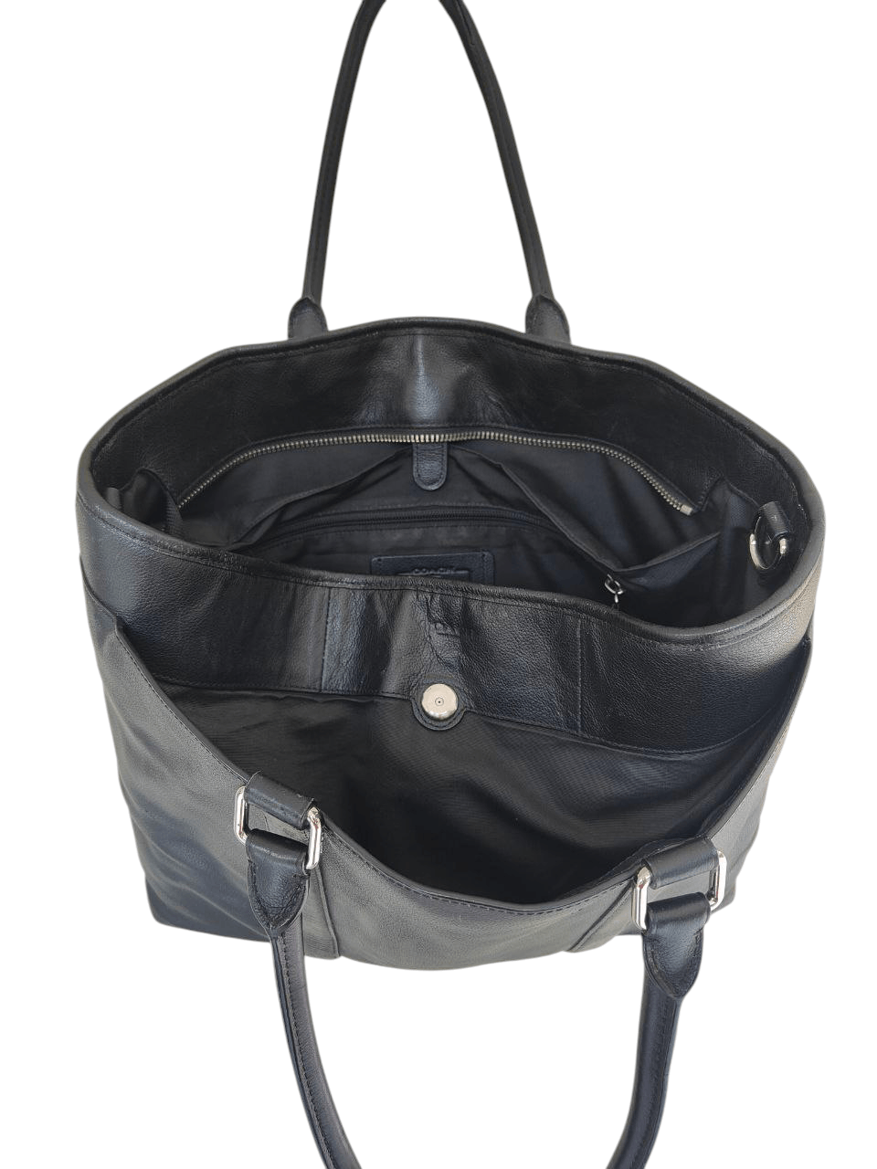 Coach Coach New York Leather Hand Bag Size ONE SIZE - 5 Thumbnail