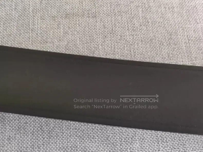 Balenciaga Balenciaga Black BB Leather Belt. Size ONE SIZE - 6 Thumbnail